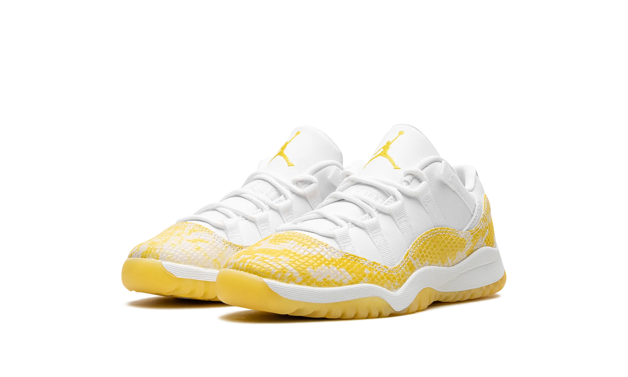 Air Jordan 11 Low PS "Yellow Snakeskin" Pro Grip Shoes ComfortableFit