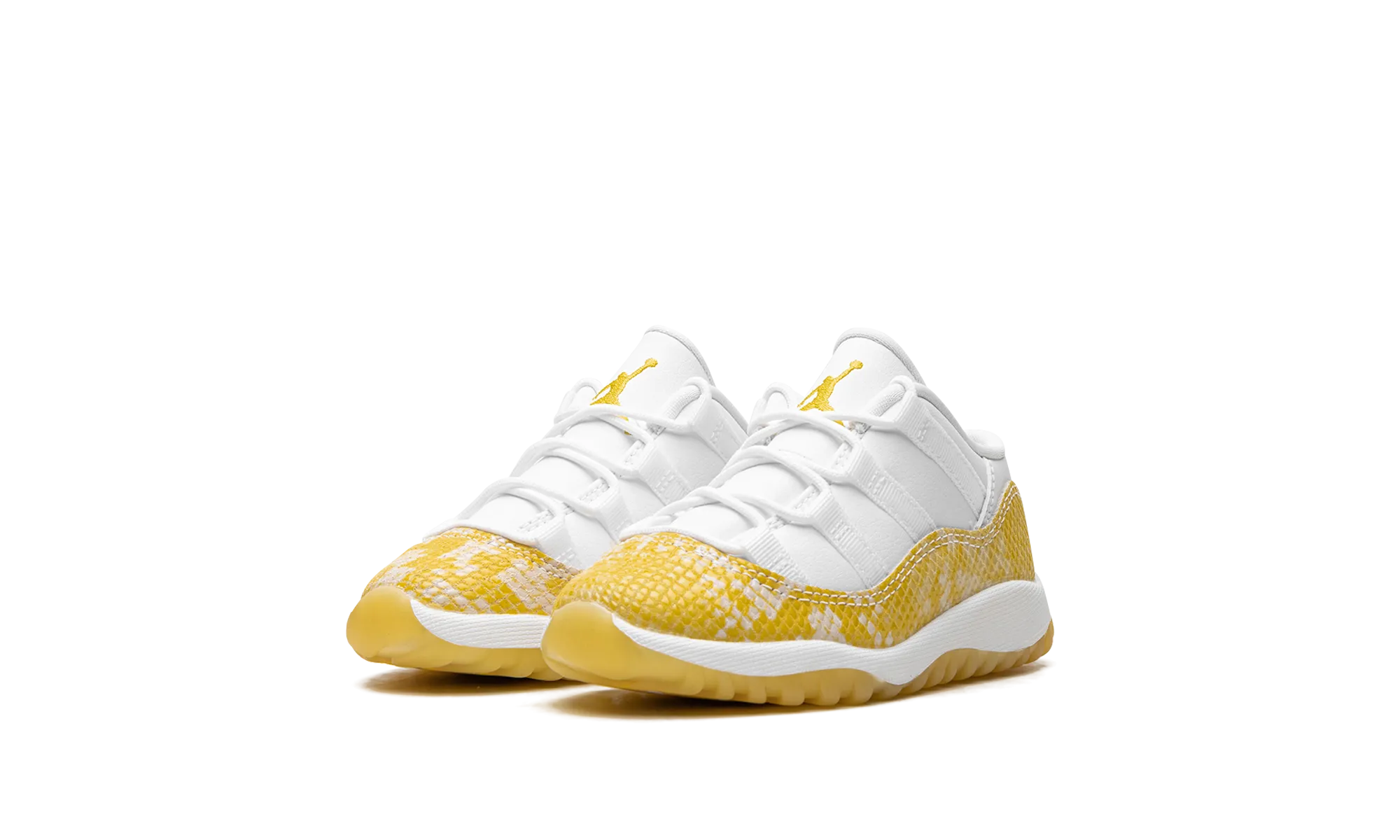 Air Jordan 11 Low TD "Yellow Snakeskin" cushioning technology