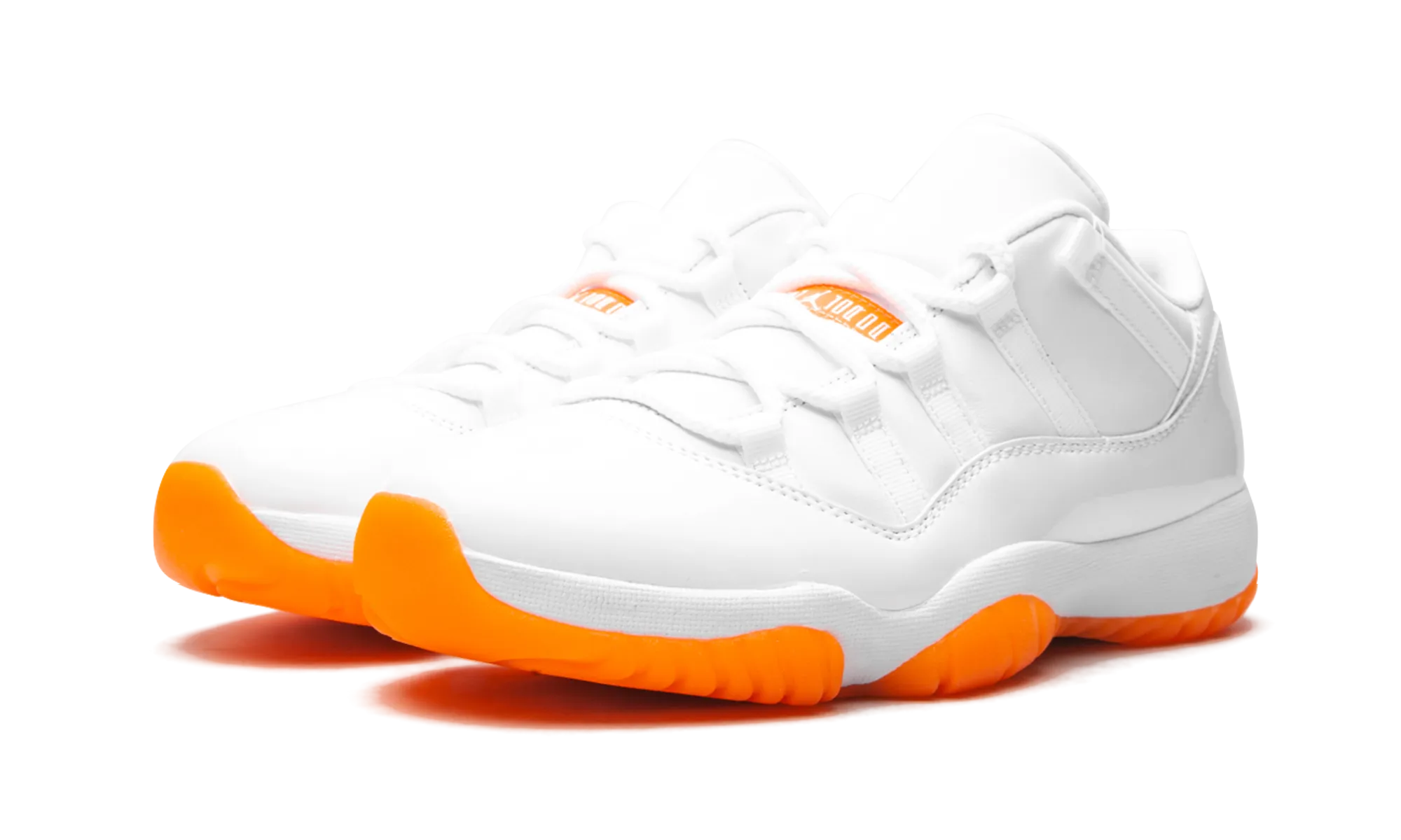 AIR JORDAN 11 LOW WMNS "Bright Citrus" Ventilated Tongue Design Dream Big