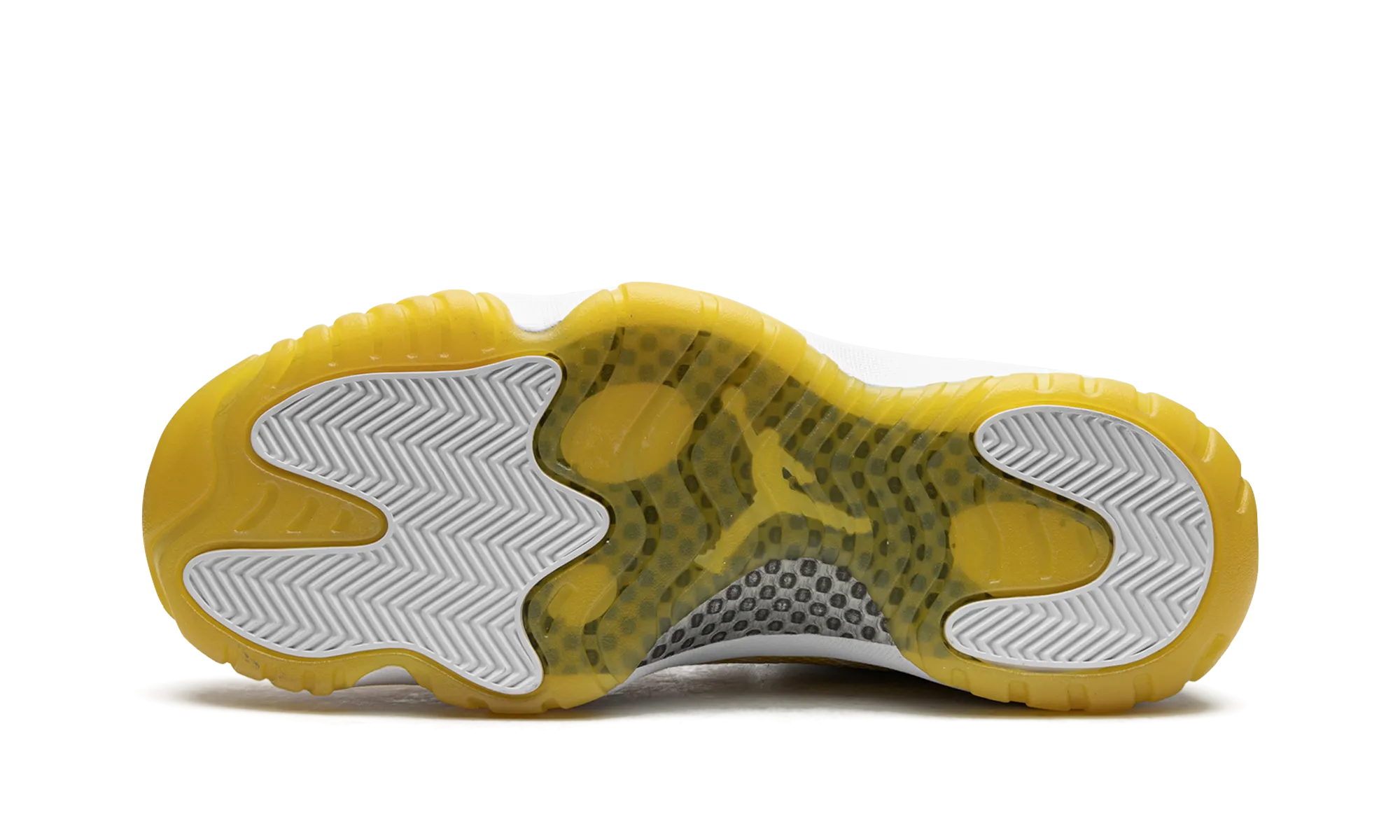 AIR JORDAN 11 LOW WMNS "Yellow Snakeskin" Boosted Speed Arch Stabilization