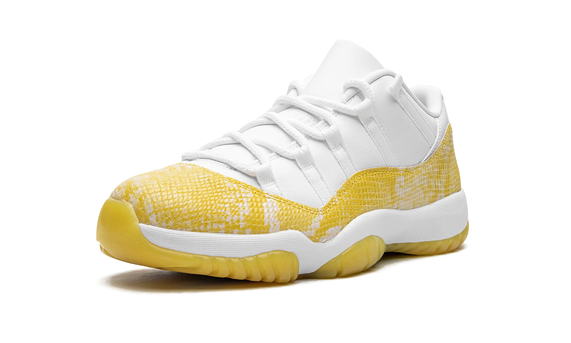 EnhancedStability AIR JORDAN 11 LOW WMNS "Yellow Snakeskin"