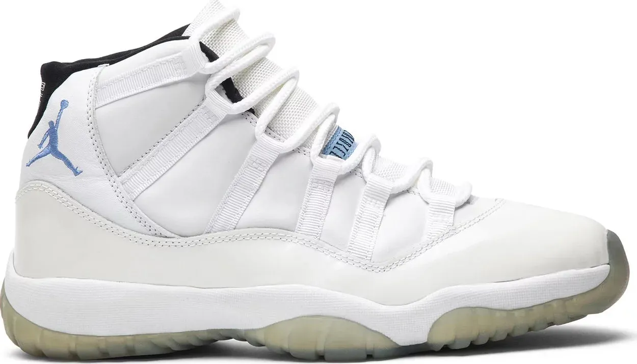 Air Jordan 11 Retro 'Columbia' 2001 SKU 136046 142 - Authentic - New in Box Friction Reduction Pads