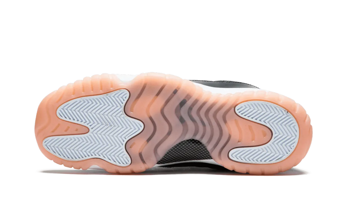 Flex Groove Technology Air Jordan 11 Retro Low GS "Bleached Coral"