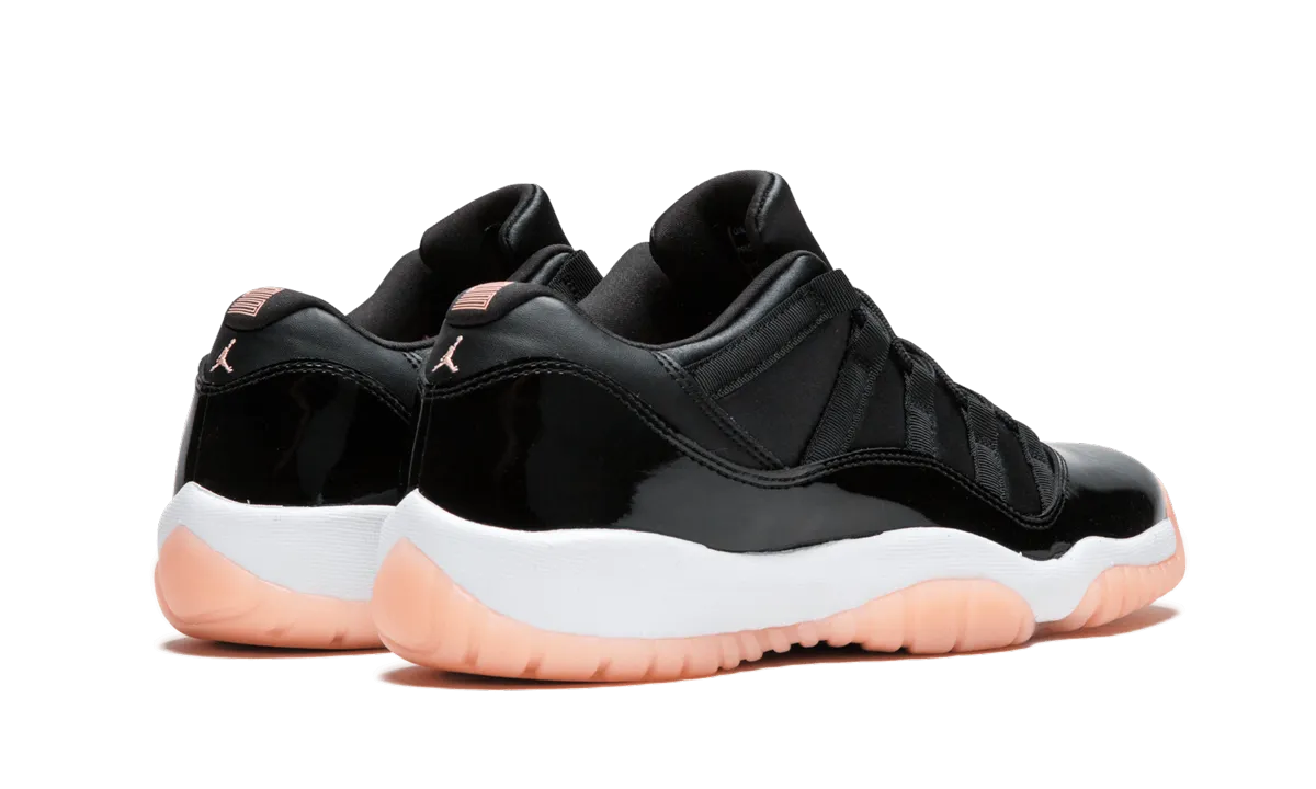 Air Jordan 11 Retro Low GS "Bleached Coral" Fashionable Style