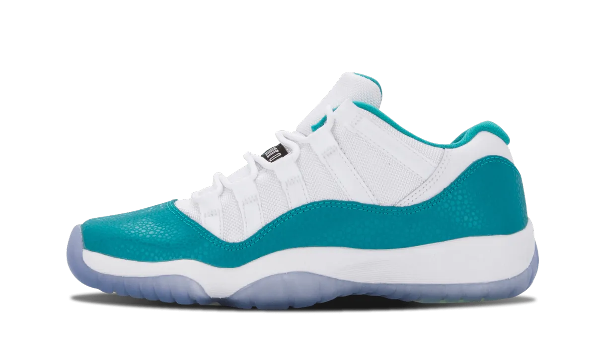 Air Jordan 11 Retro Low GS "Turbo Green" Quick Movement