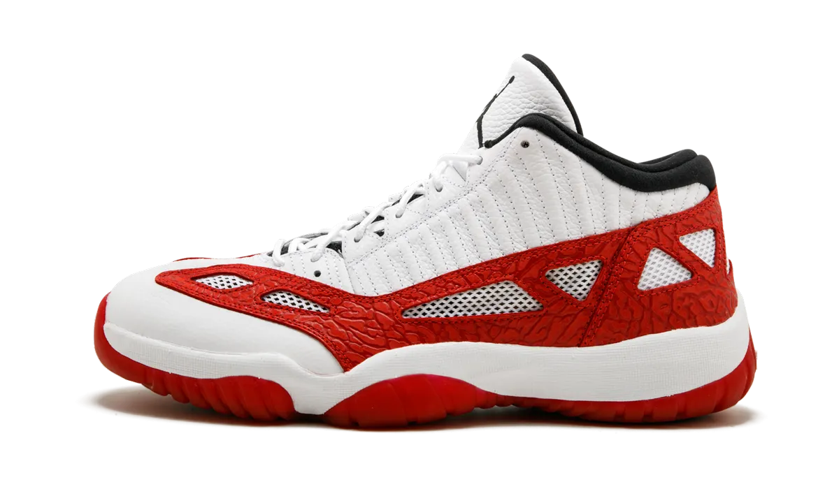 Reinforced Tension Band Strategic Reinforcement Panels Air Jordan 11 Retro Low IE "Gym Red"