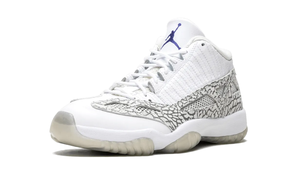 Air Jordan 11 Retro Low "Cobalt" Adaptive Collar Padding