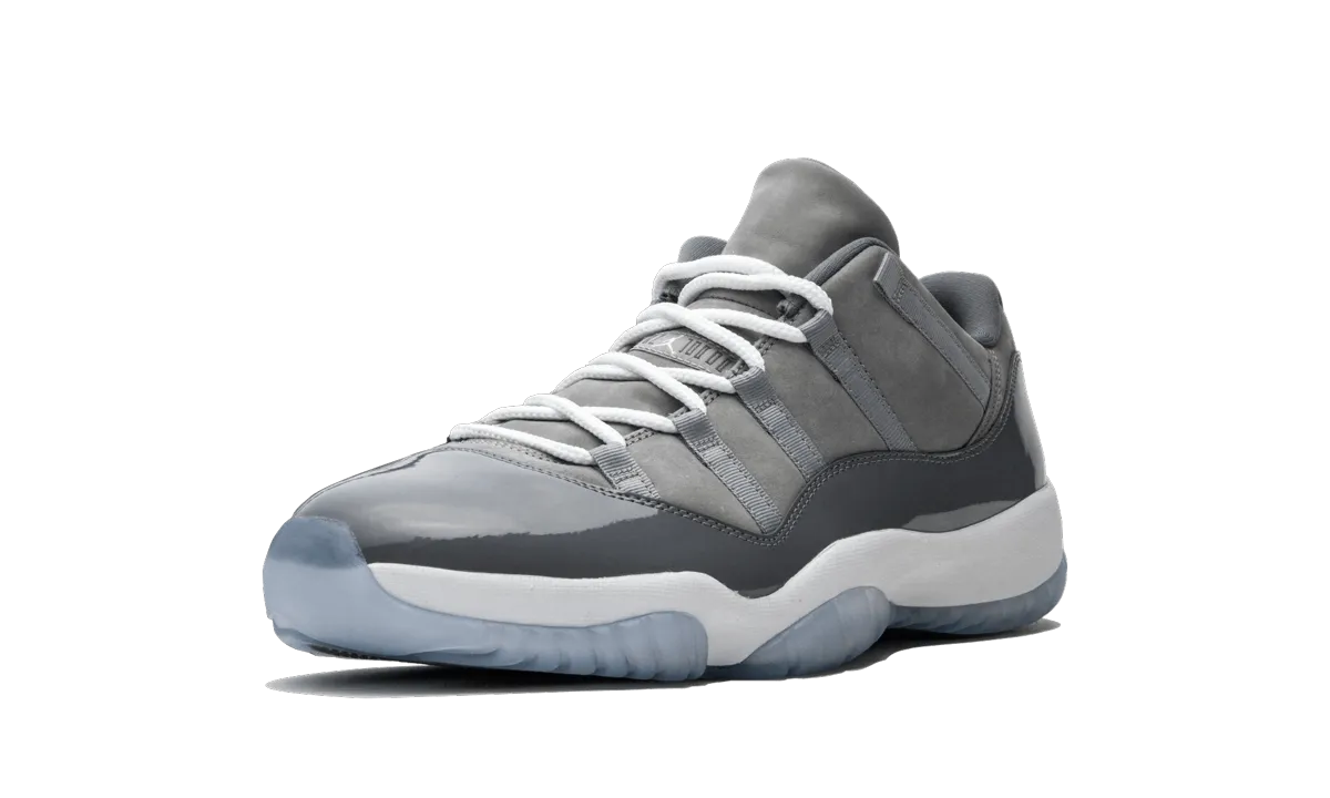 Kinetic Transition System Comfortable Collar Air Jordan 11 Retro Low "Cool Grey"