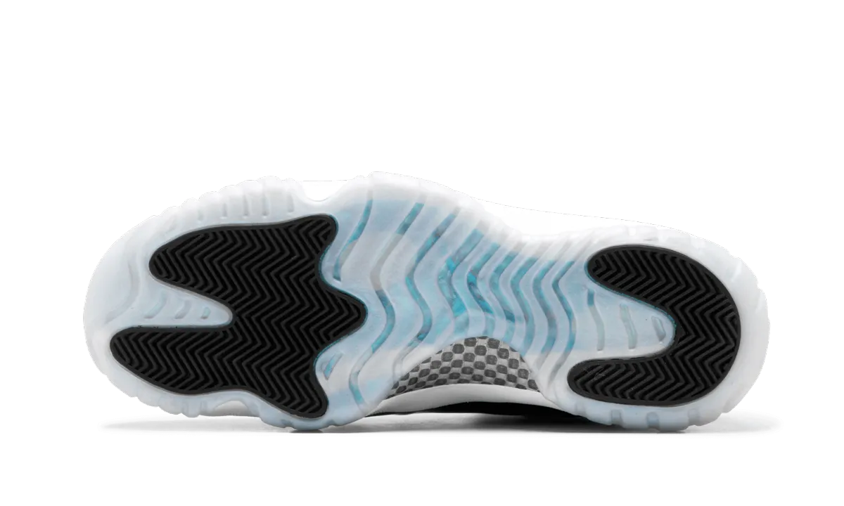 Air Jordan 11 Retro Low "Easter Emerald" Full Length Air