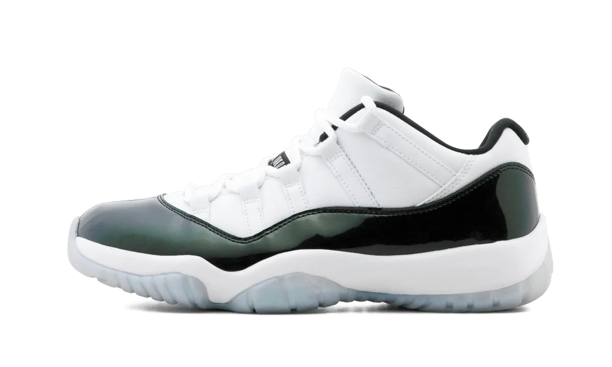 Progressive Flex Grooves Fast Pivot Air Jordan 11 Retro Low "Easter Emerald"