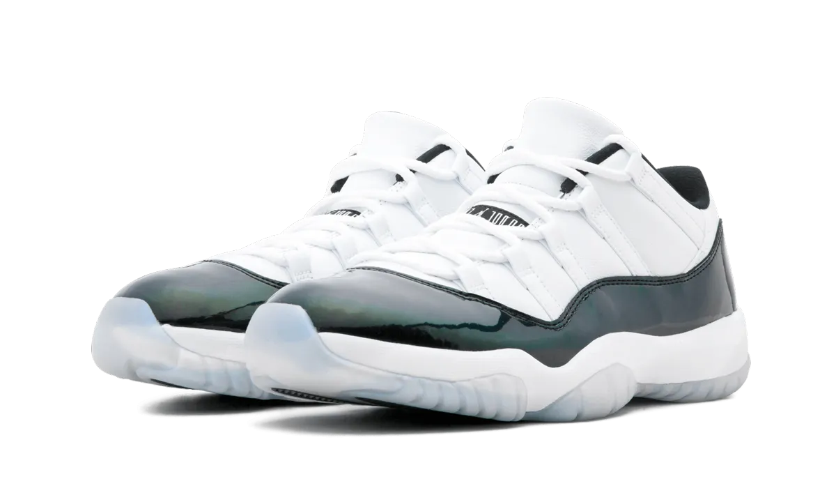 Adaptive Lateral Support Air Jordan 11 Retro Low "Easter Emerald"