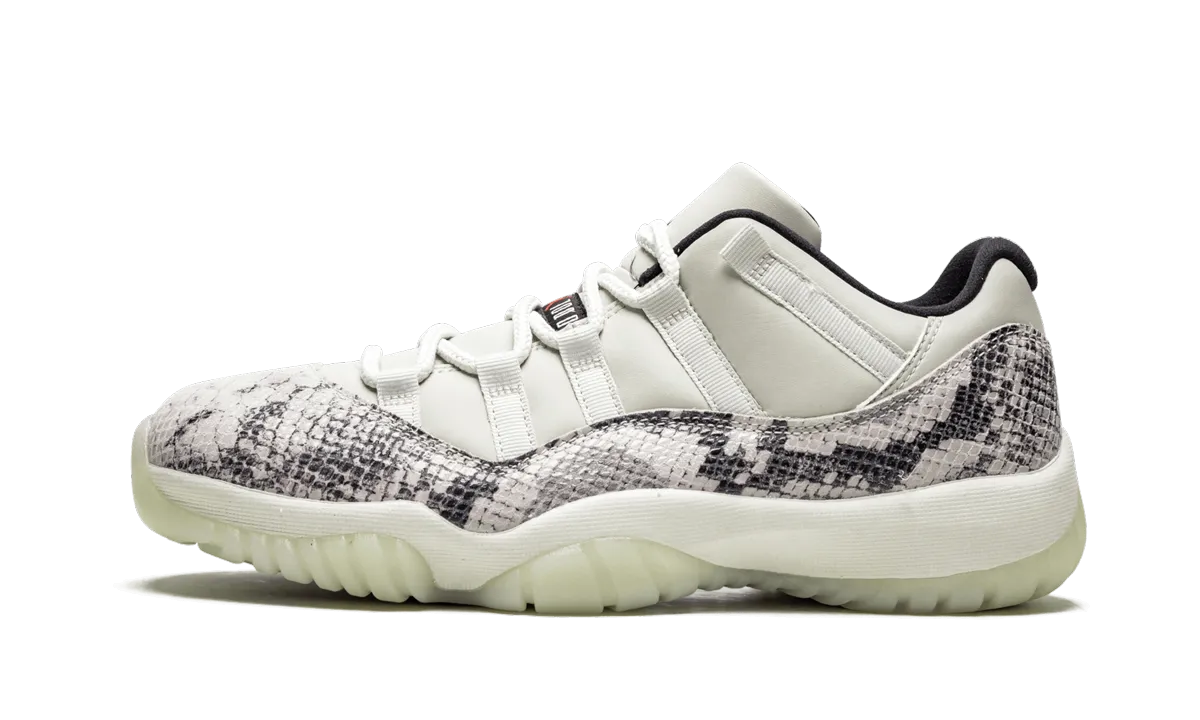 MoistureWicking Compression Zoned Insole Air Jordan 11 Retro Low "Snakeskin Light Bone"