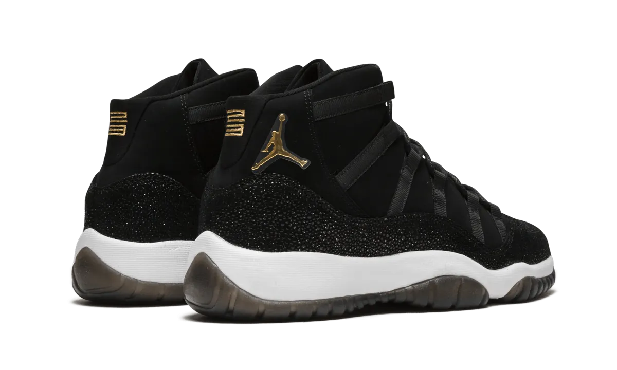 Comfortable fit Air Jordan 11 Retro Prem HC GS "Heiress Black Stingray"