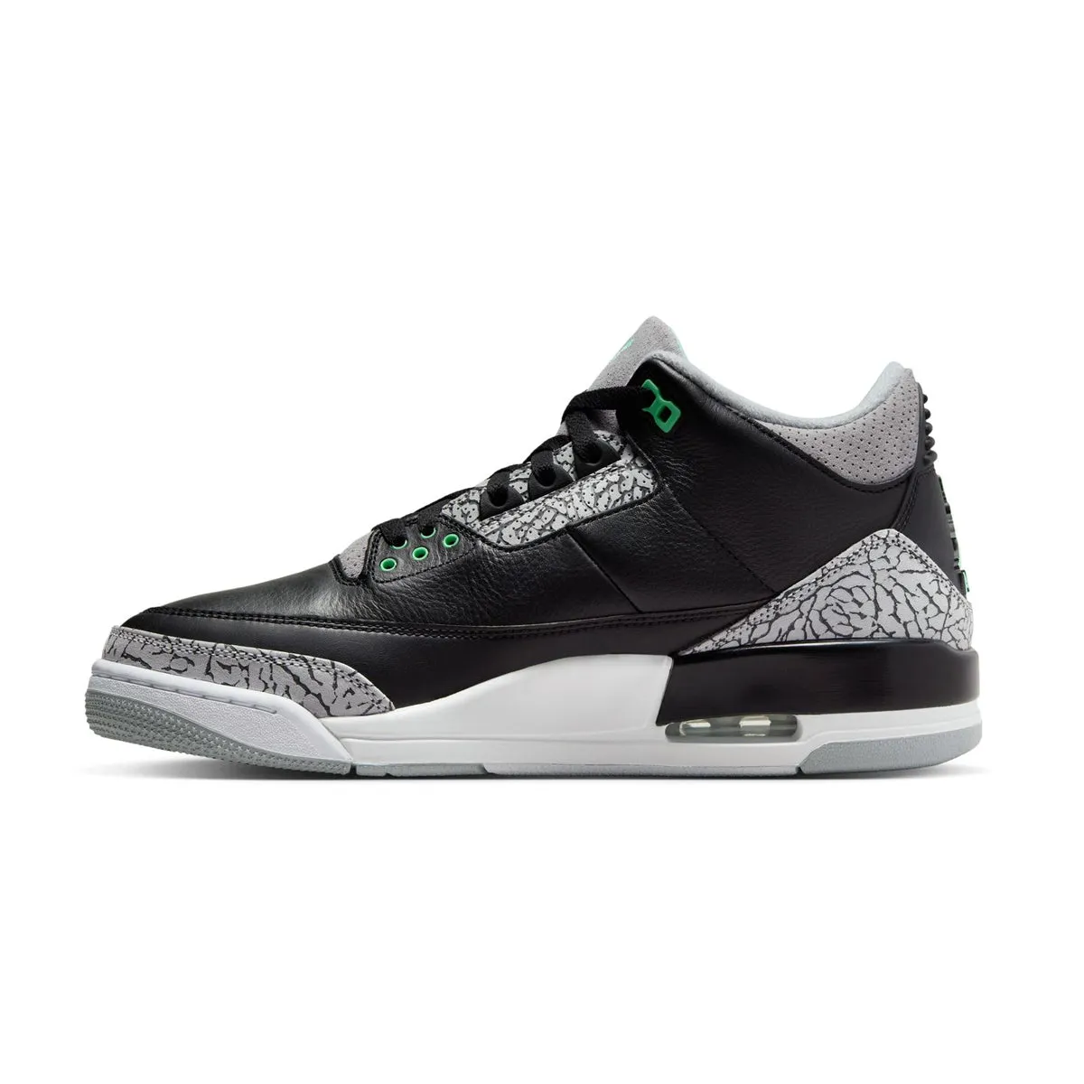 Air Jordan 3 Retro 'Green Glow' least classic