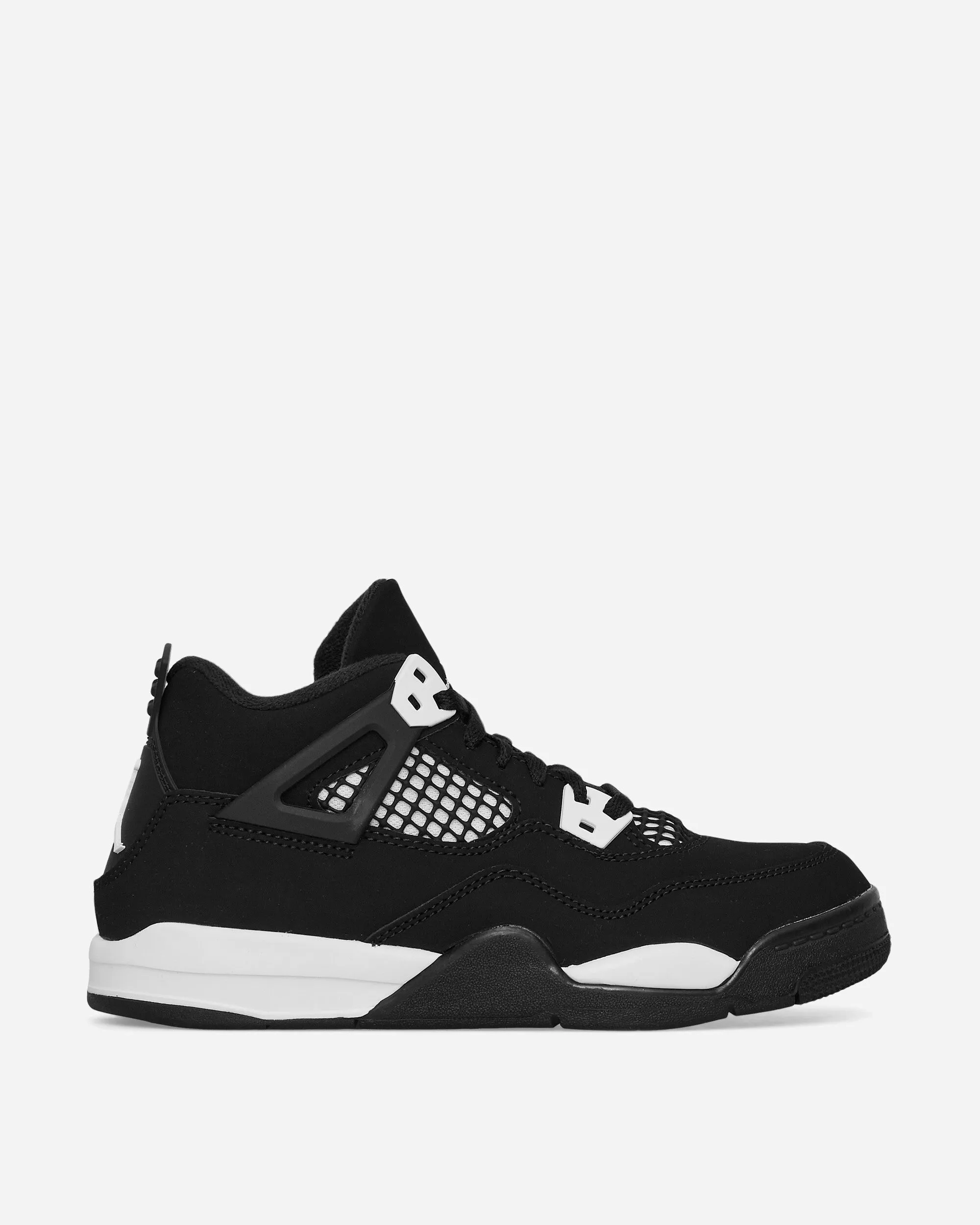 Collared Ankle Recycled Outsole Material Air Jordan 4 (PS) Sneakers White Thunder