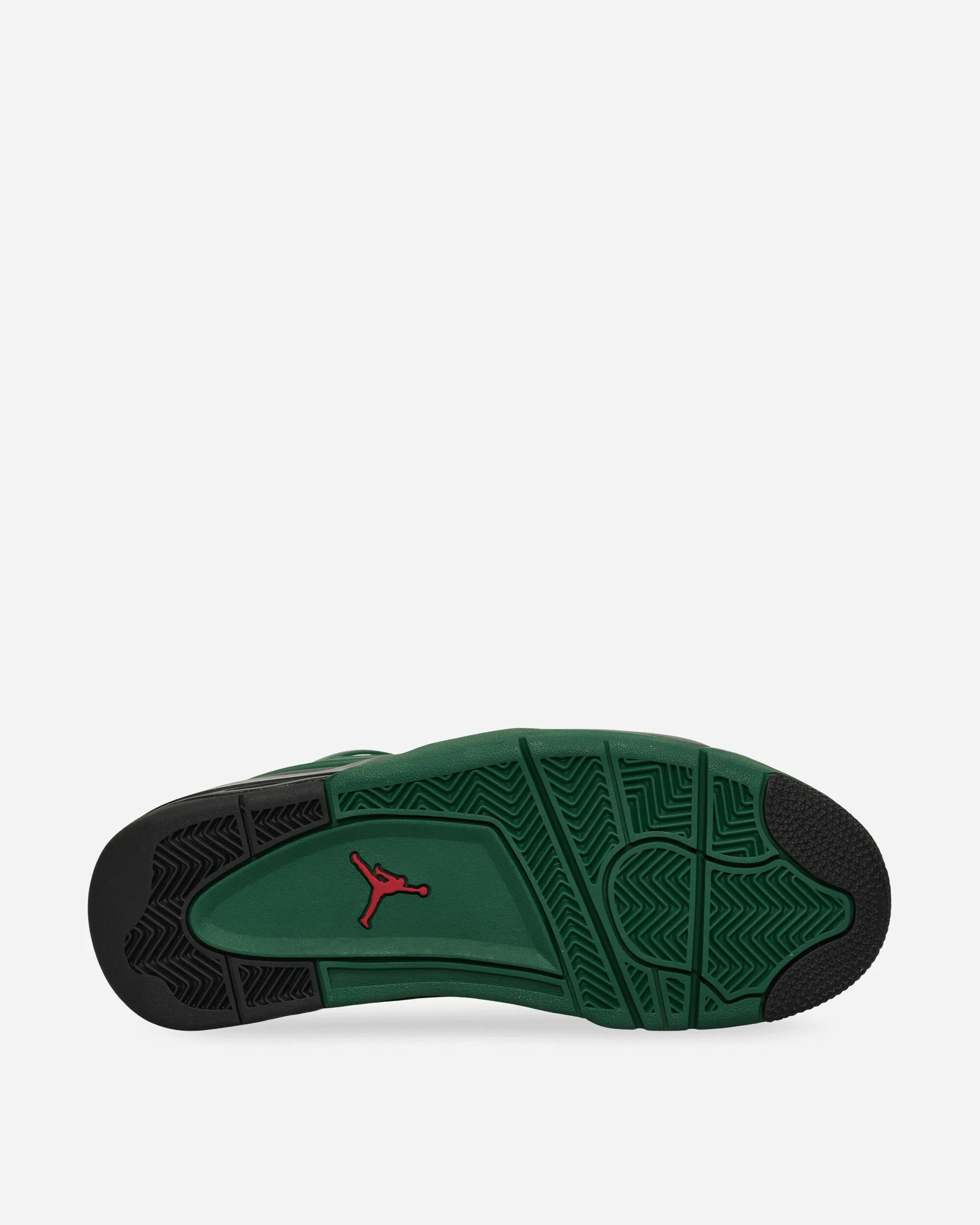 Air Jordan 4 RM Sneakers Black / Gorge Green / Varsity Red Sneaker Culture Adaptive Edge