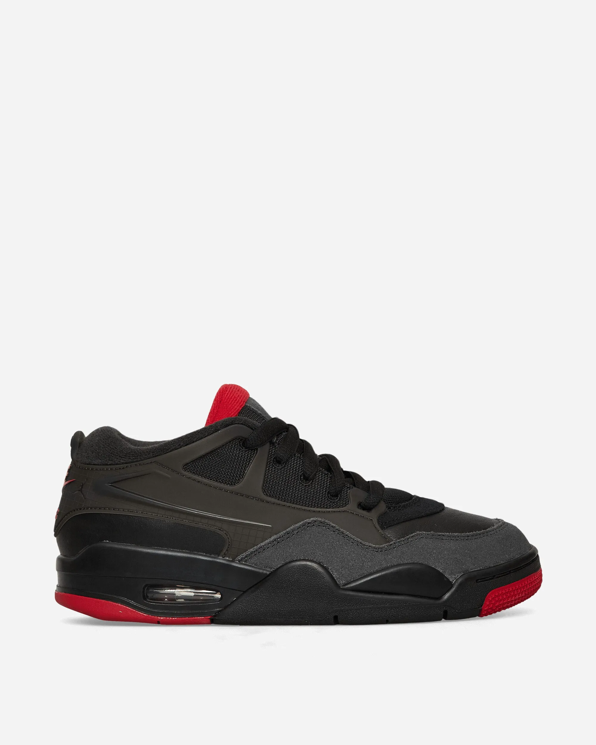 Running Fit Easy Air Jordan 4 RM Sneakers Black / Varsity Red