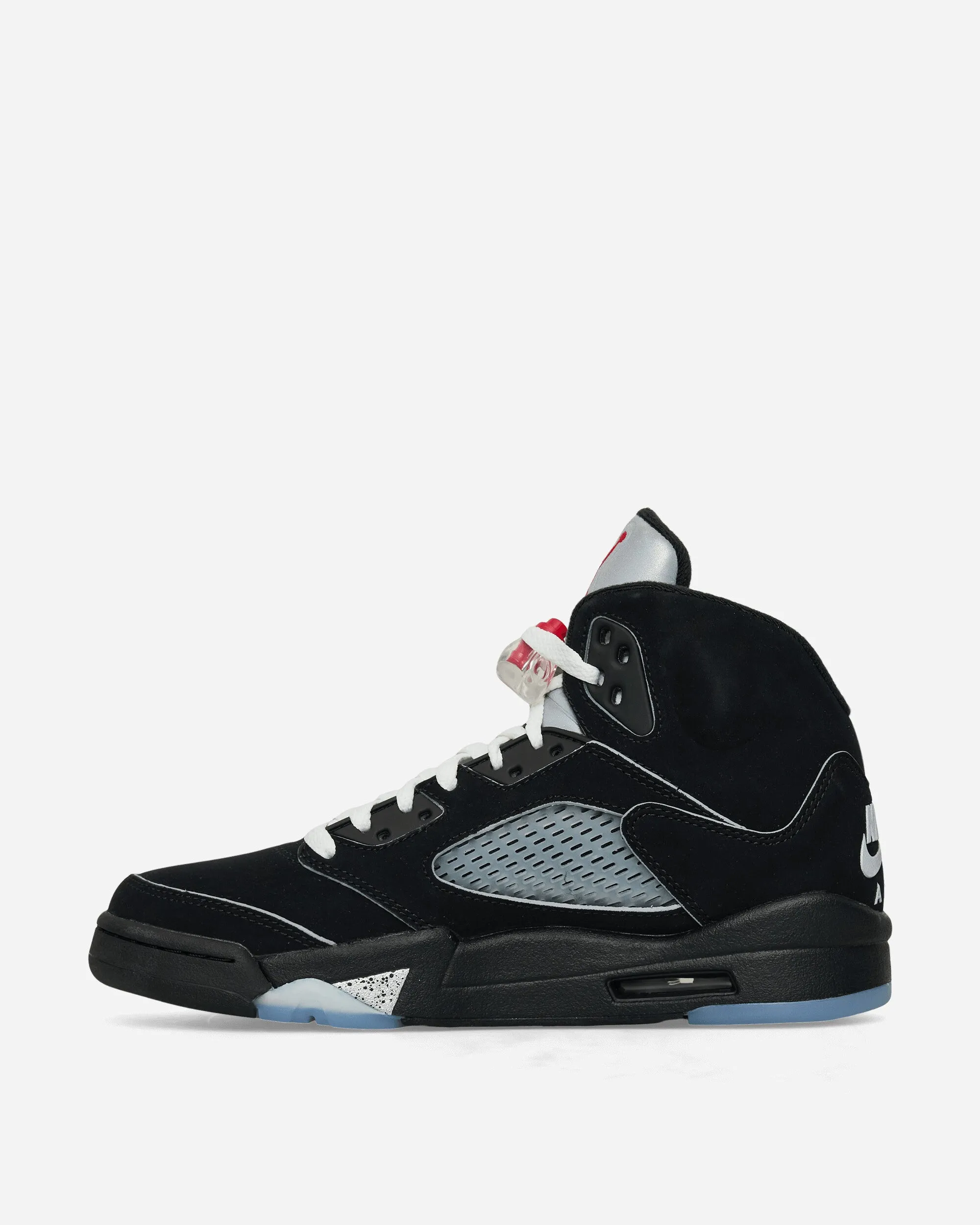 Air Jordan 5 Reimagined Sneakers Black Metallic Motion Vibe Thermal Regulating Insole
