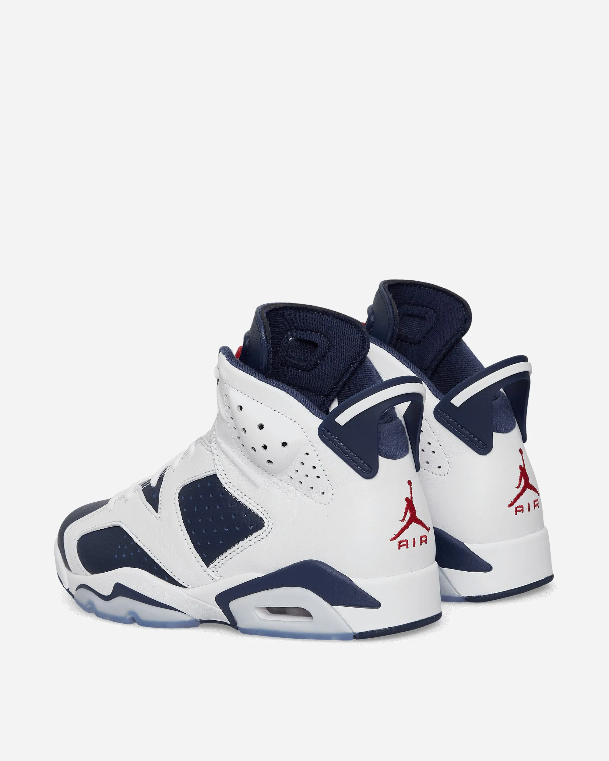 Air Jordan 6 Retro (GS) Sneakers White / Midnight Navy Style Ready