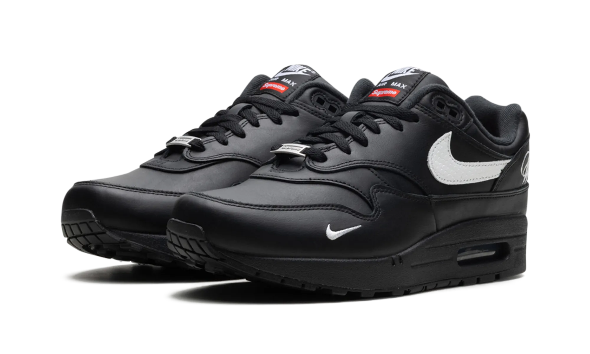 Air Max 1 '87 SP "Supreme Black White" Coastal running Off Road Running
