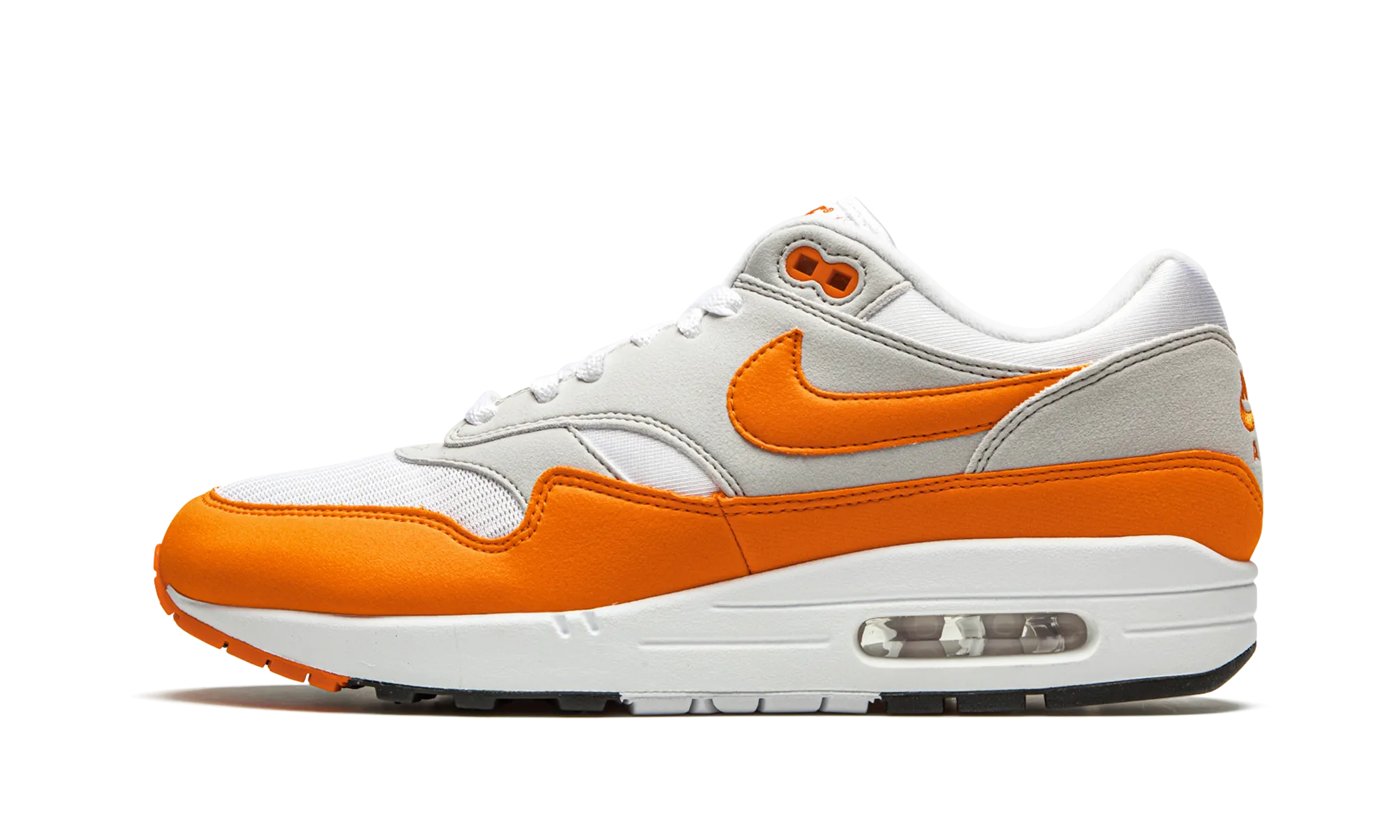 Air Max 1 Anniversary "Magma Orange" Soft Leather Vintage shoes