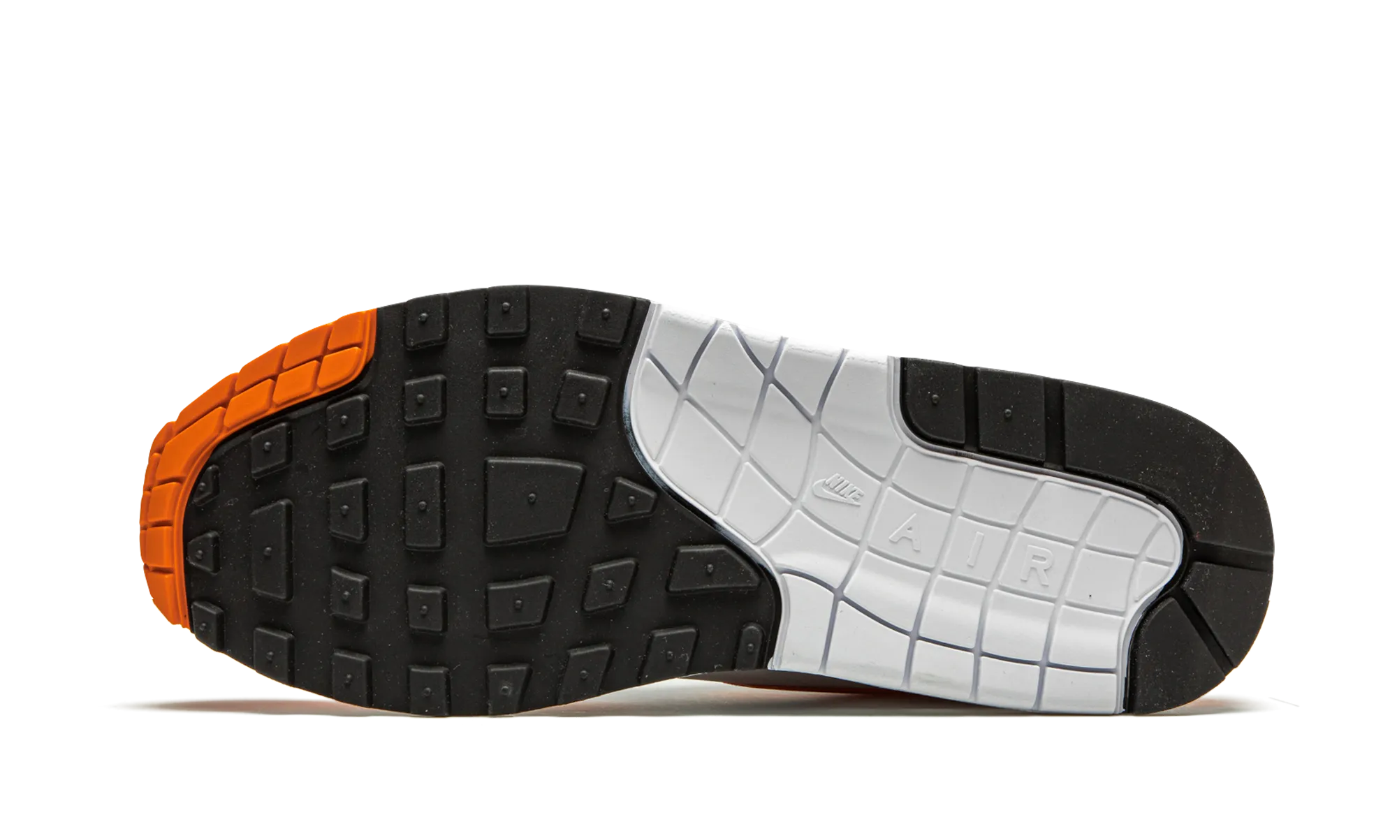 Air Max 1 Anniversary "Magma Orange" Padded interior