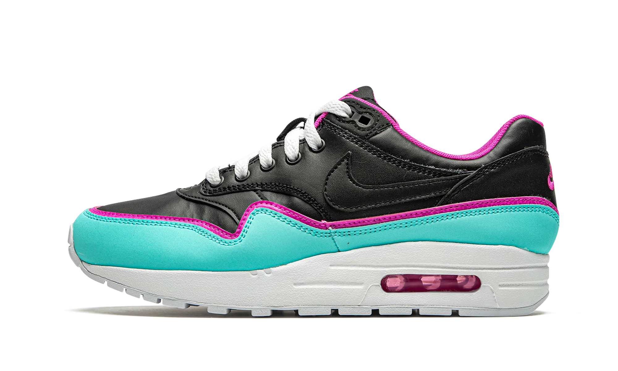 Biathlon Bootcamp Air Max 1 DBL (GS) "Double Layered - Aqua Fuchsia"