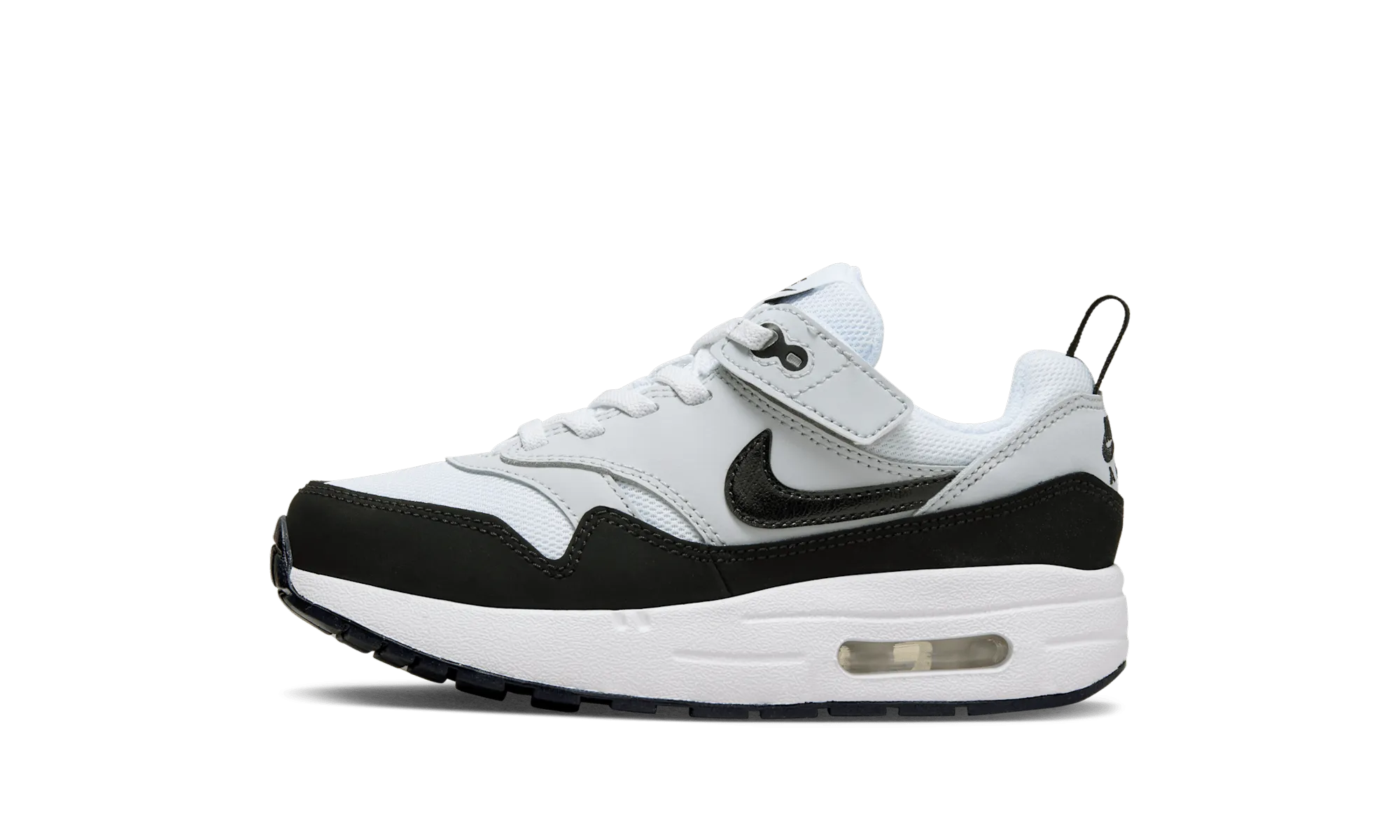 Soft Landing Air Max 1 EasyOn PS "White Black"