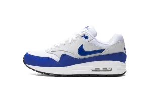 Air Max 1 GS "Royal Blue" running in a coral reef area shoes