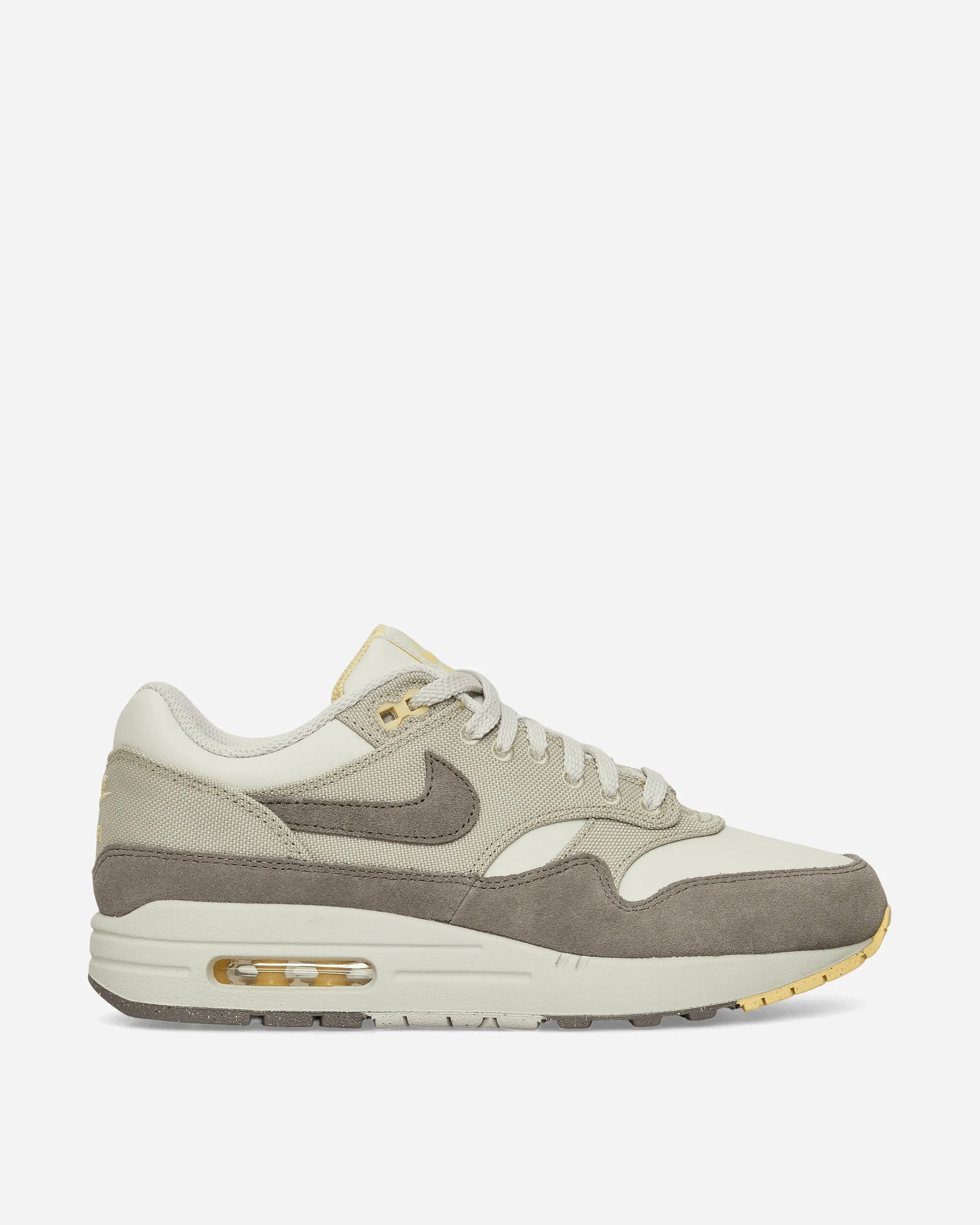 Flexibility Compression Molded Midsole Air Max 1 Premium Sneakers Light Bone / Cave Stone