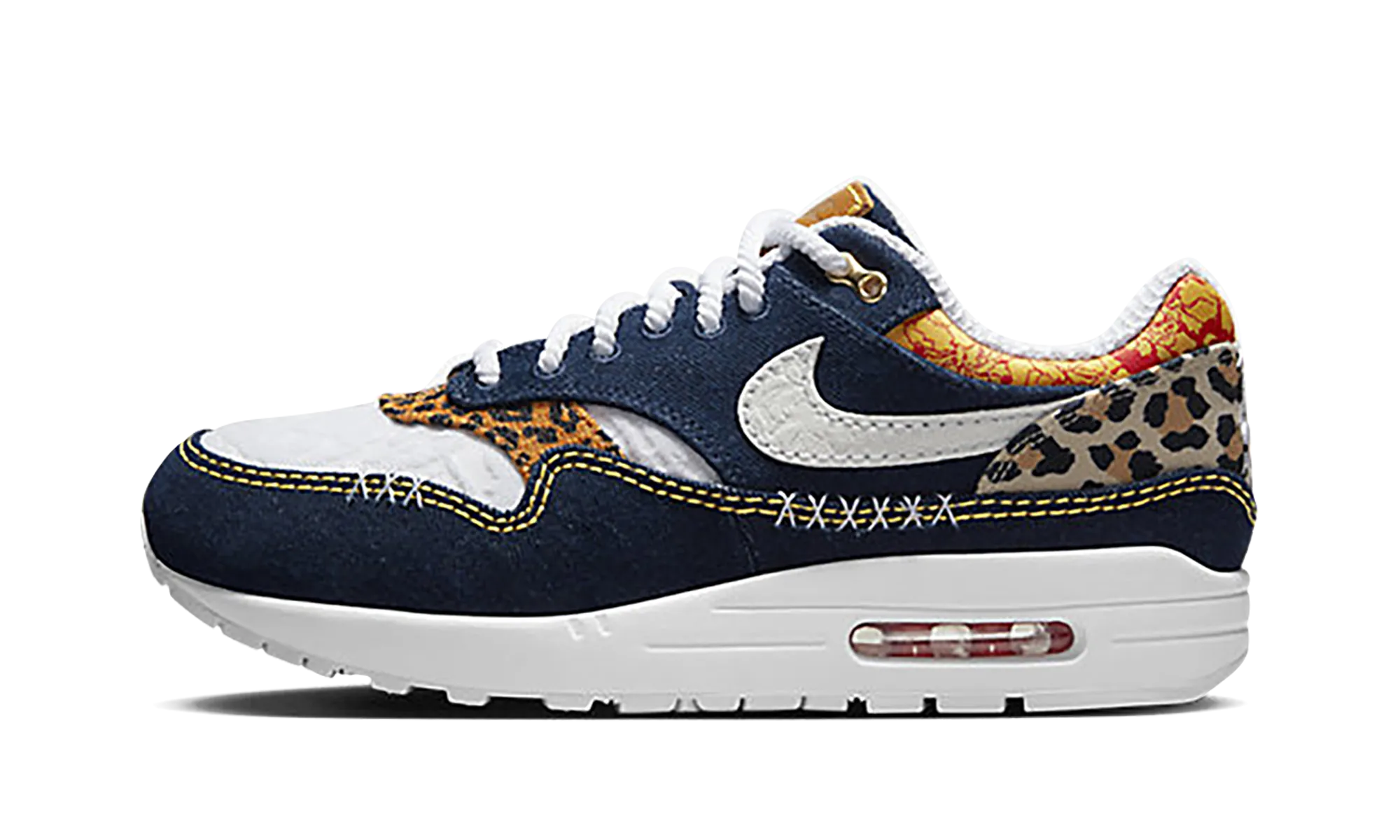 Air Max 1 PRM "Denim Leopard" Solo - running