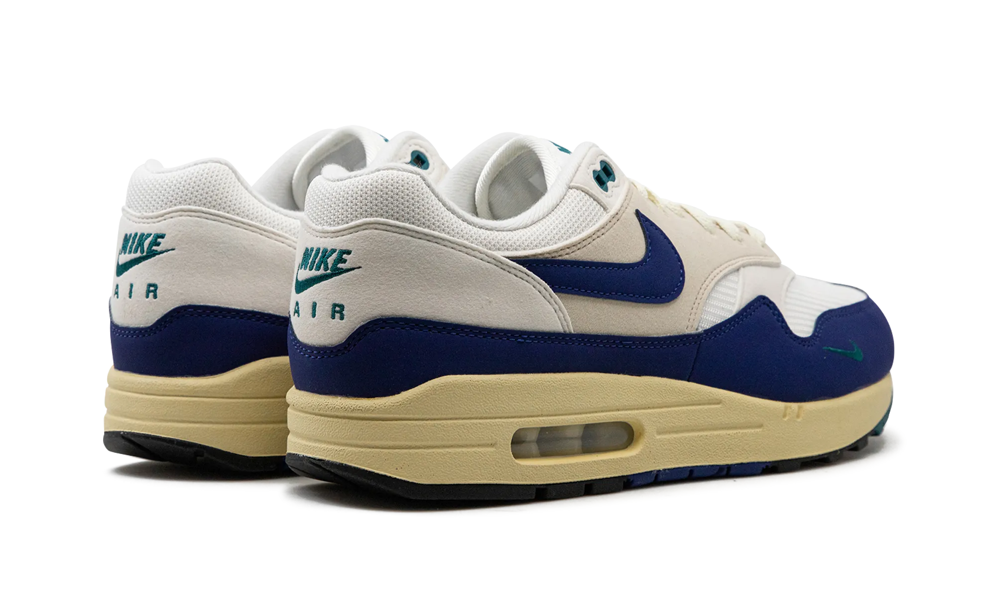 running with backpack shoes Air Max 1 "Athletic Department Deep Royal Blue"