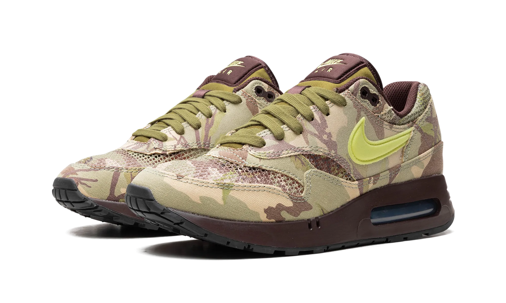 Air Max 1 "Camo" stable platform shoes Comfort footbed