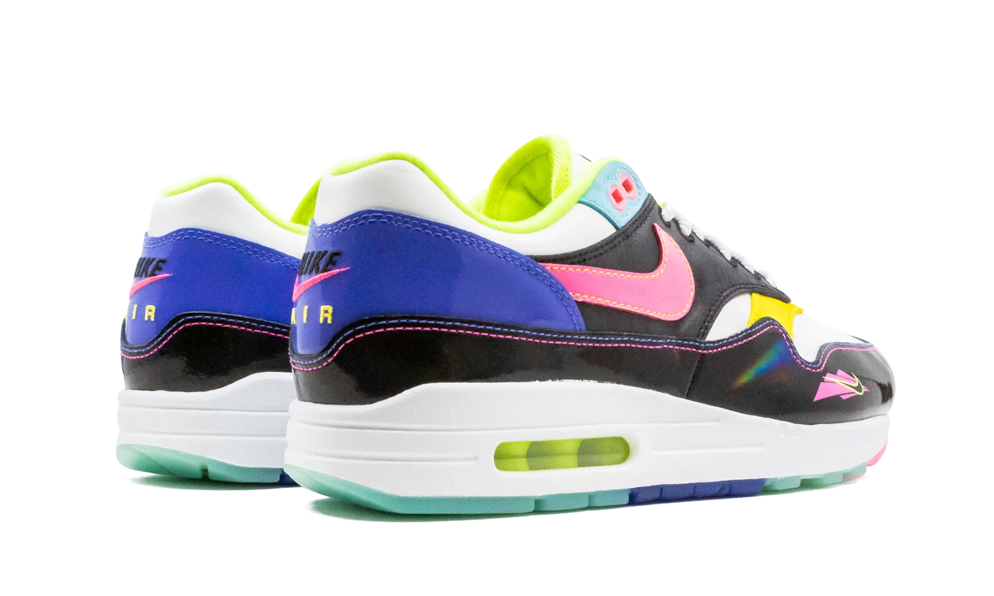 premium - quality running shoes collar Air Max 1 "Hyper Pink"