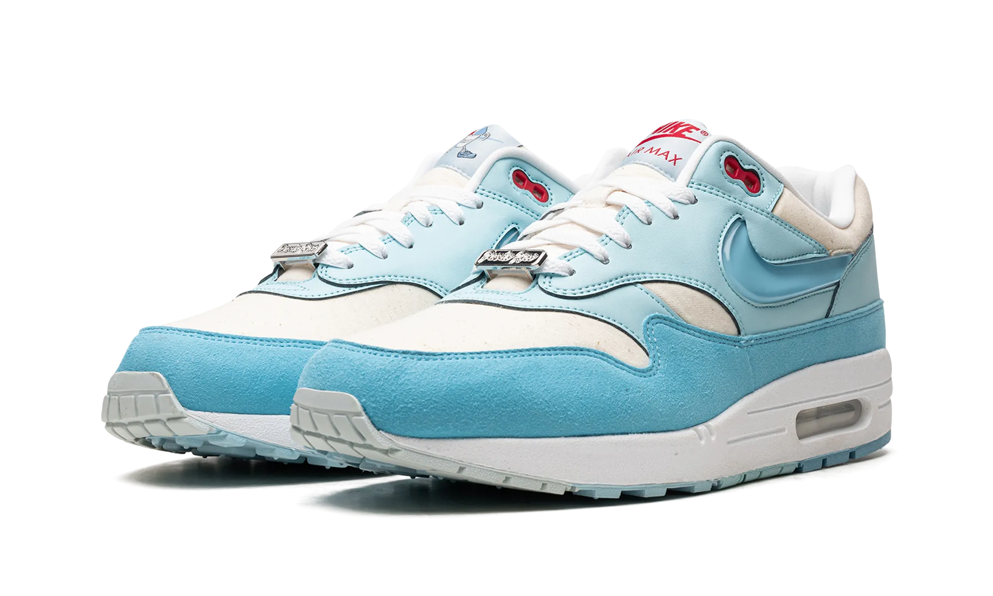 Air Max 1 "Puerto Rico - Blue Gale" Short distance running contemporary running option