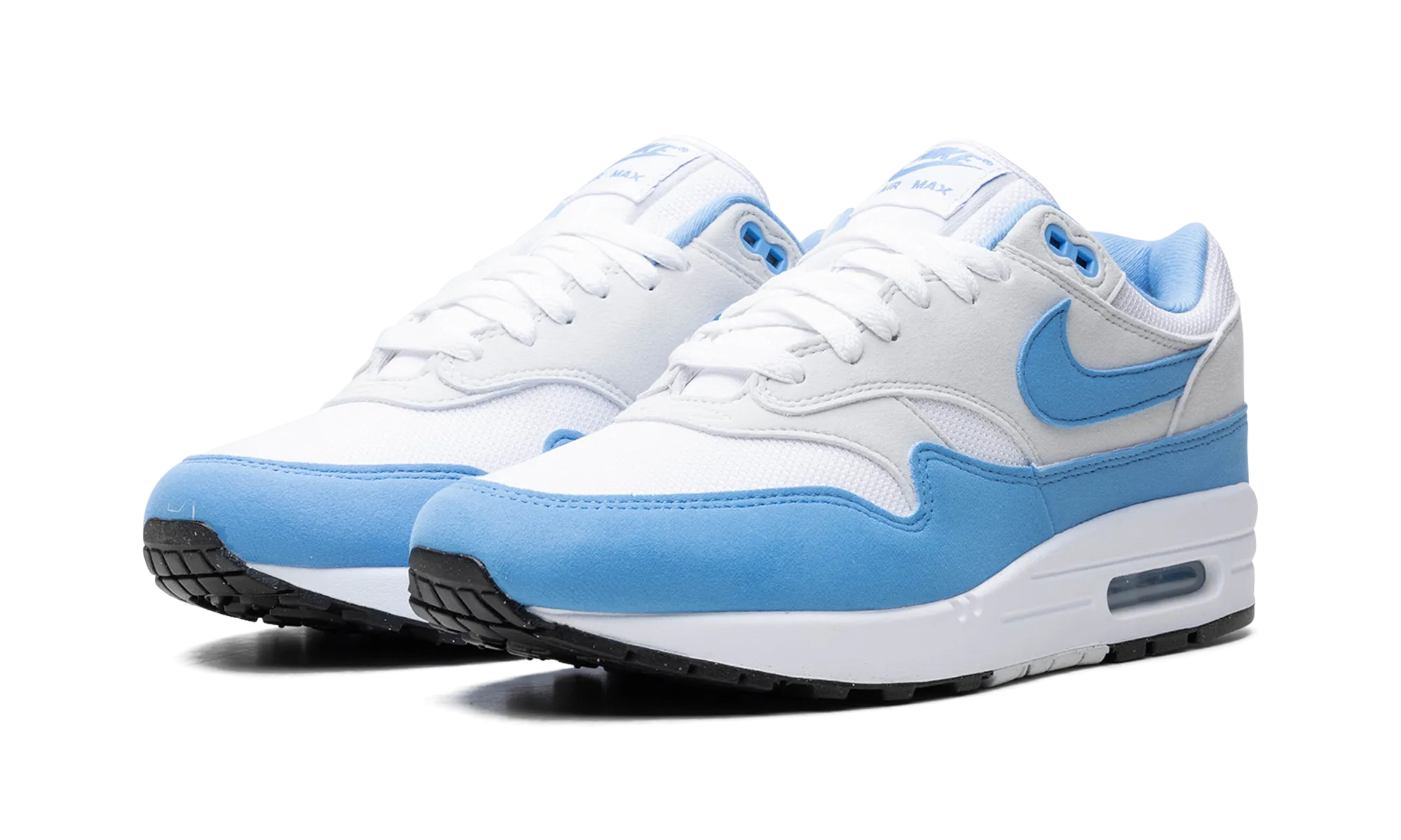 Air Max 1 "University Blue" fluorescent hard - wearing shoes