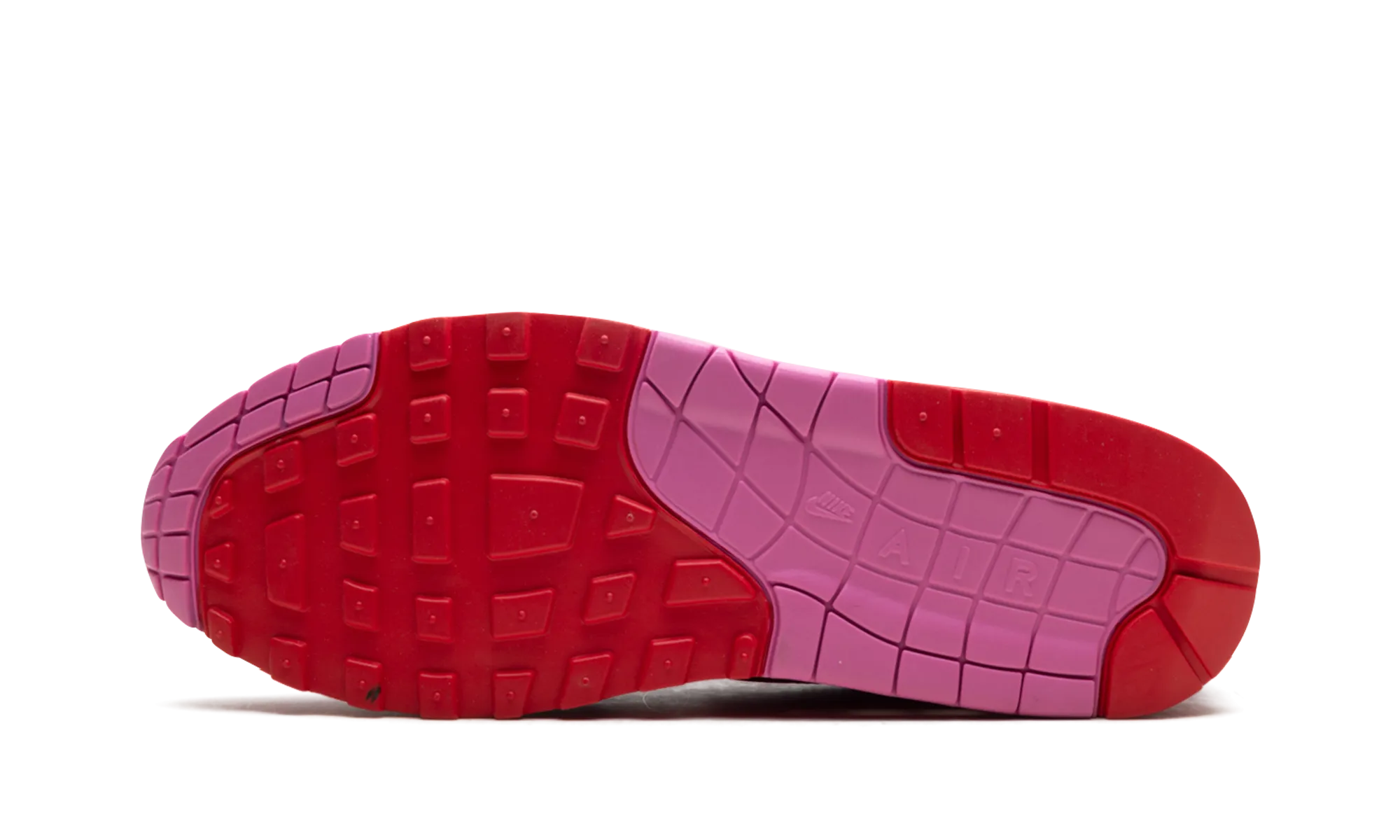 Air Max 1 "Valentine's Day - Playful Pink" running in a cliff area shoes Hilly terrain running