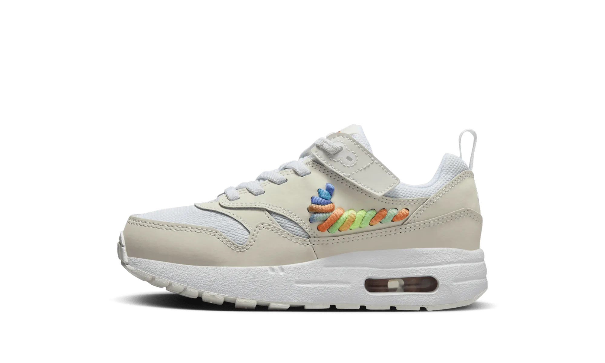 Quiet 5k - specific shoes Air Max 1 SE EasyOn PS "White Summit White Terra Blush Multi-Color"