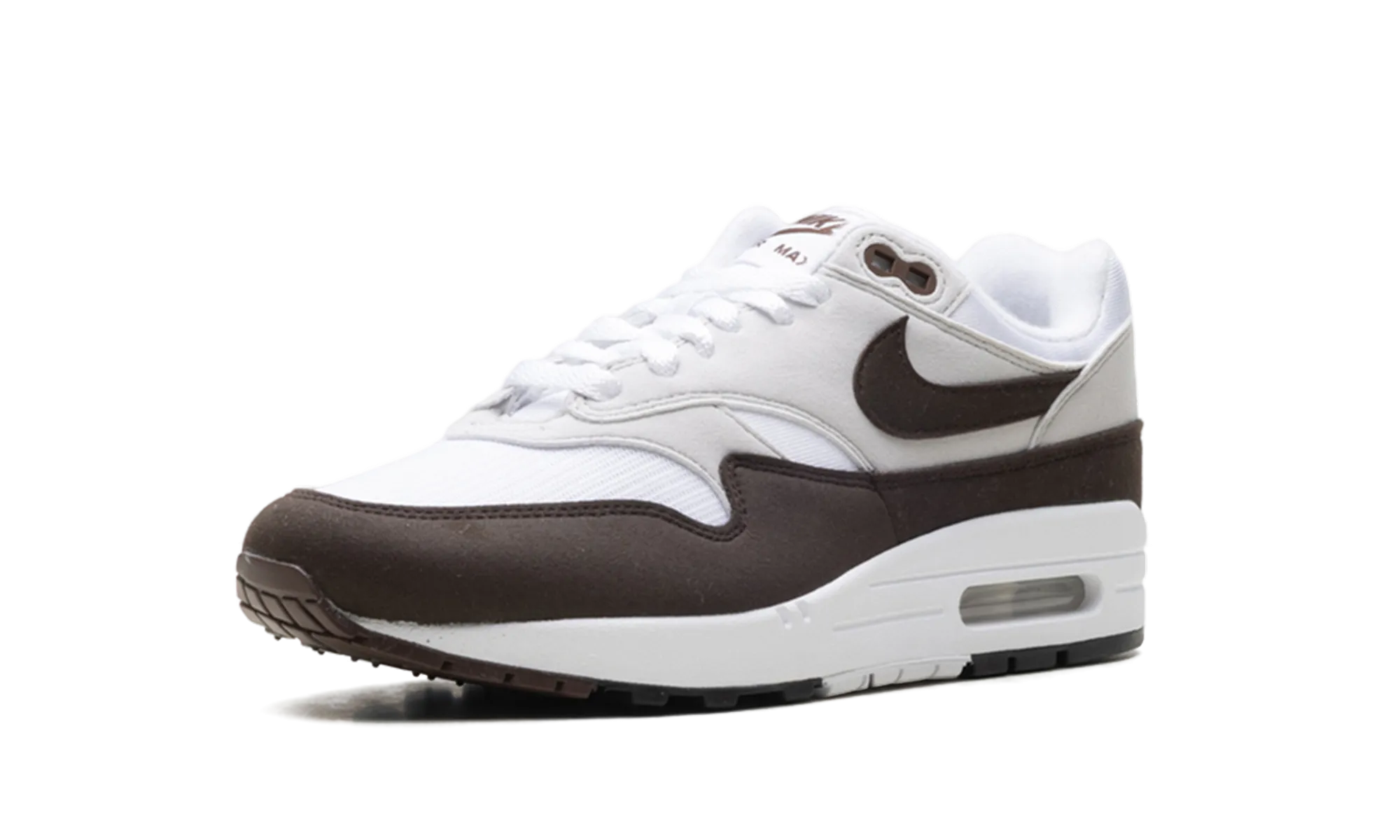 Scalable matte - finish - design shoes Air Max 1 WMNS "Baroque Brown"