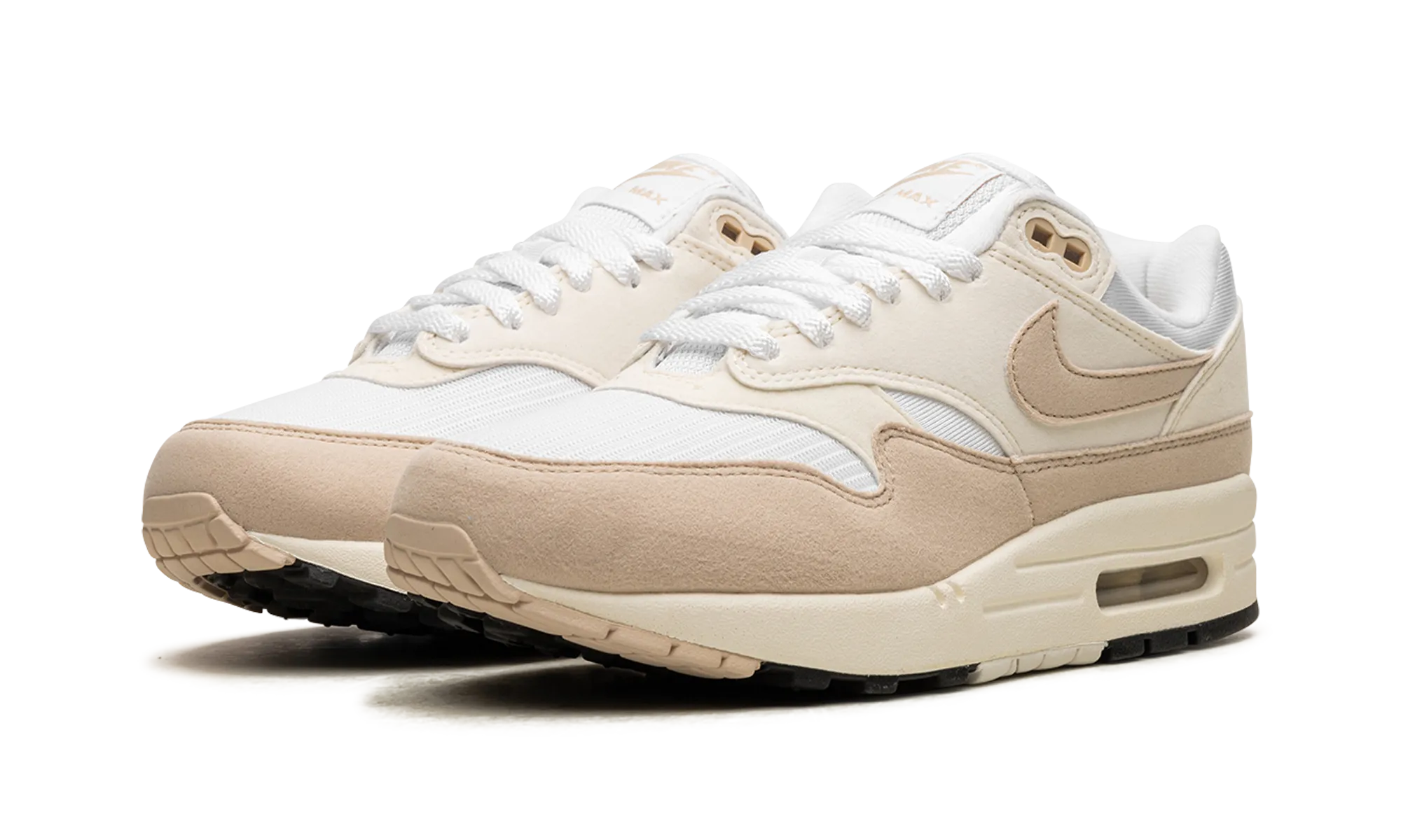 narrow - toe box shoes windproof shoes AIR MAX 1 WMNS "Pale Ivory"