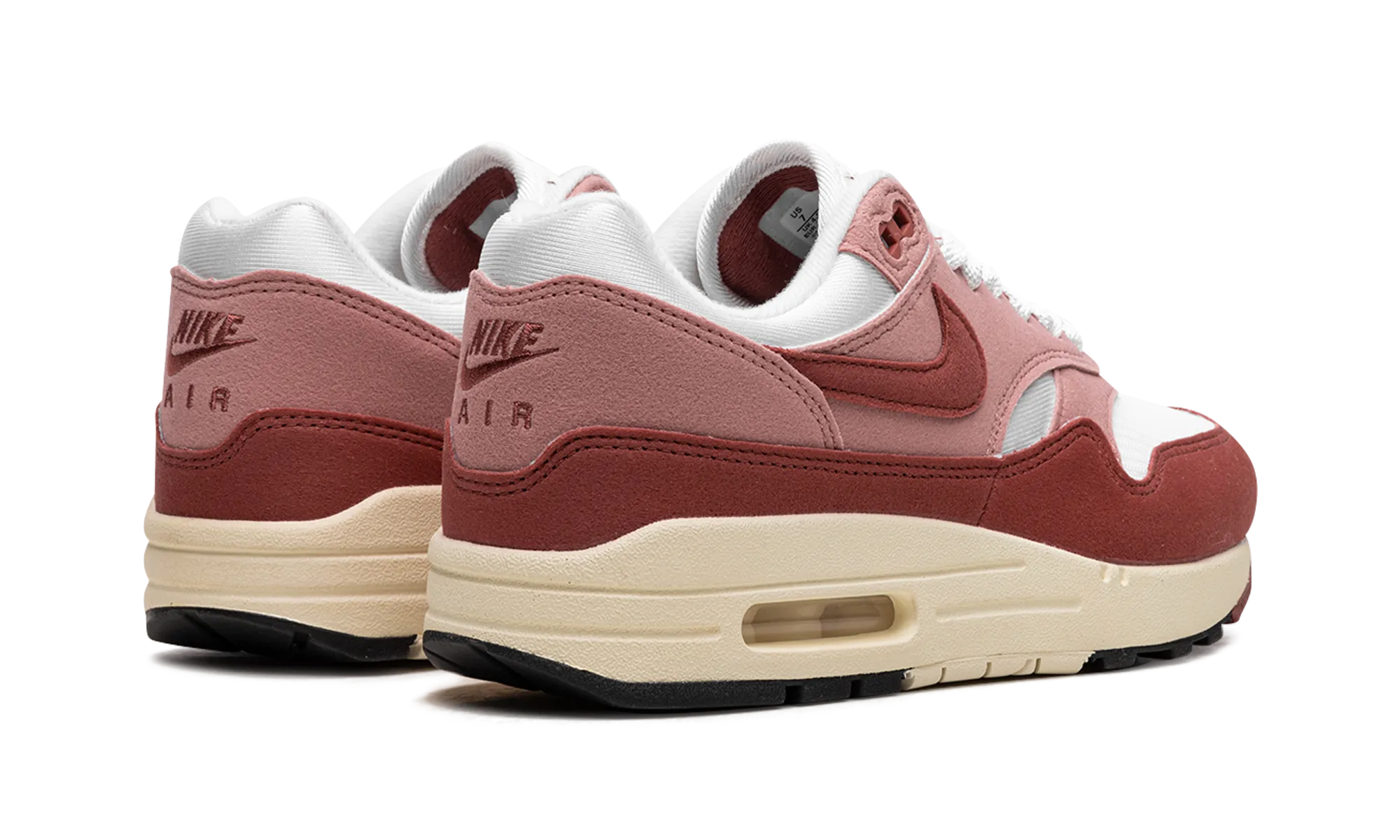 rainy day running shoe state AIR MAX 1 WMNS "RED STARDUST"