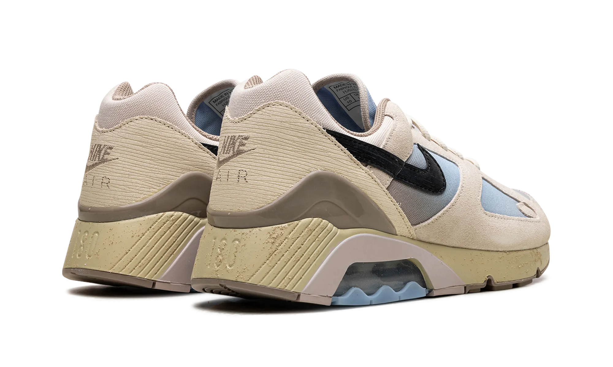 running at night shoes Air Max 180 "Light Khaki Psychic Blue"