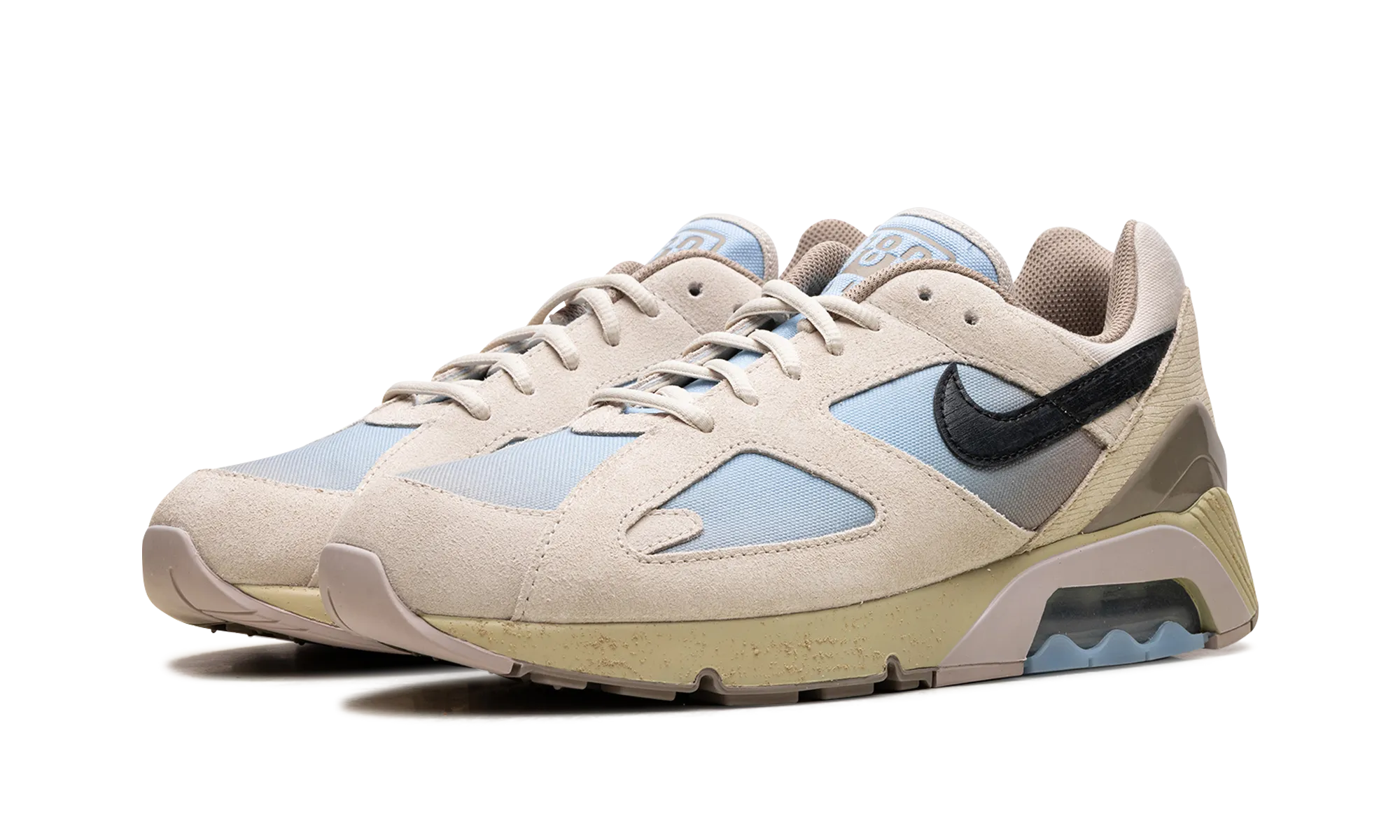 Air Max 180 "Light Khaki Psychic Blue" park - running shoes foam padding