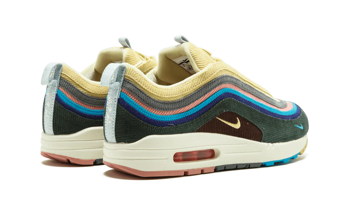 running with a low - top design Quick Drying Air Max 1/97 VF SW "Sean Wotherspoon"