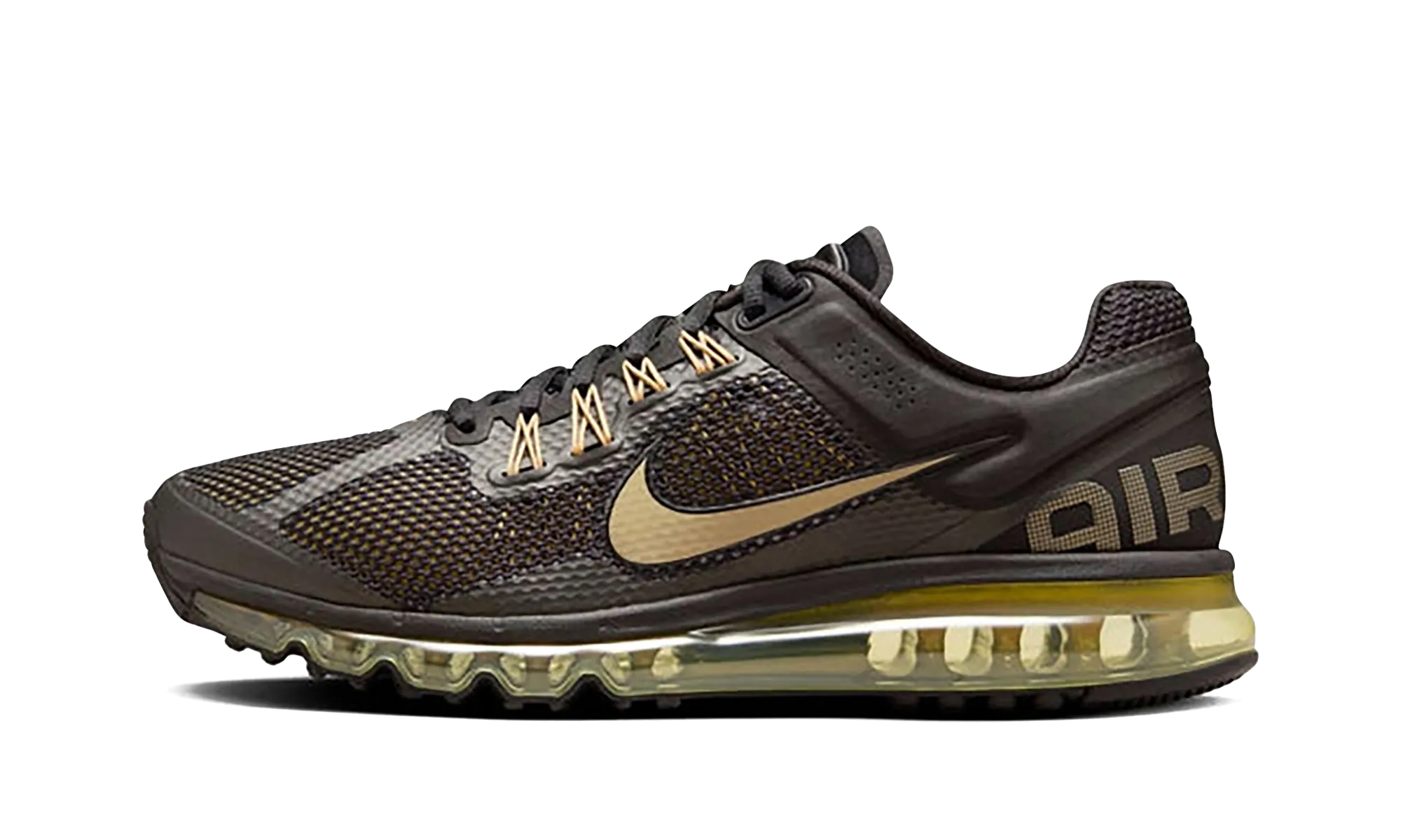 weekend - running essential shoes running for self - discovery Air Max 2013 "Black Flat Gold"