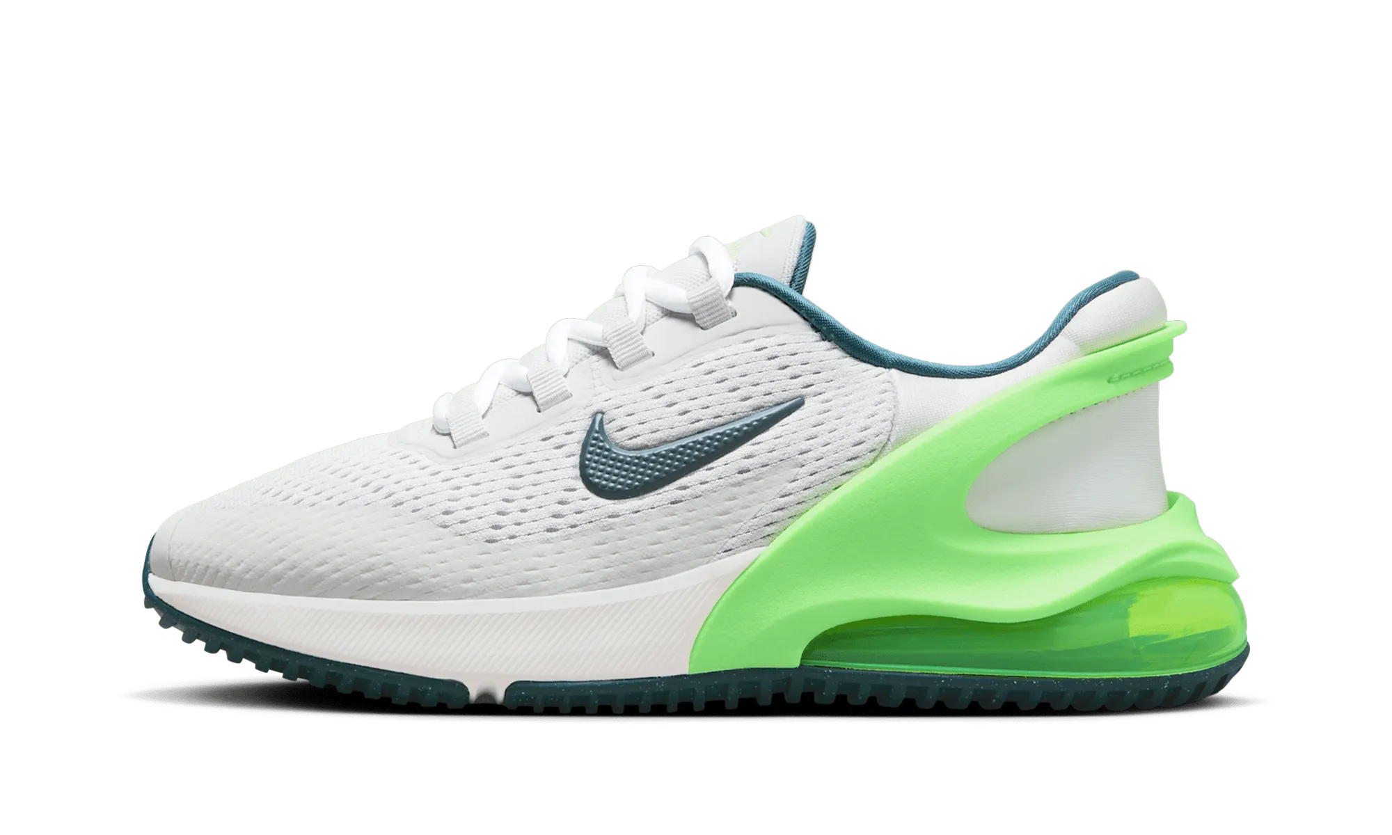 Air Max 270 GO GS "Photon Dust Deep Jungle" Comfort Stability Dust - resistant