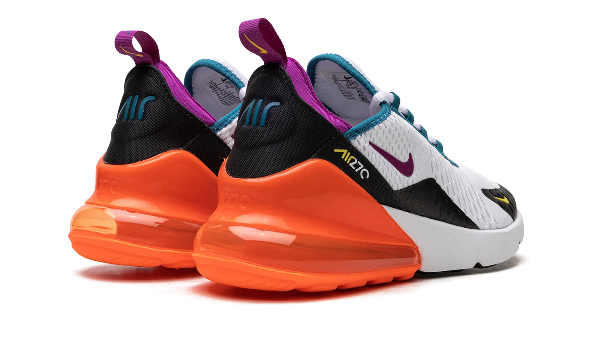 slow - paced fitting Air Max 270 "Vivid Purple"