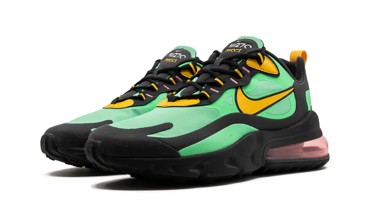 Air Max 270 React "Pop Art" strength - training running shoes heavy - duty upper shoes