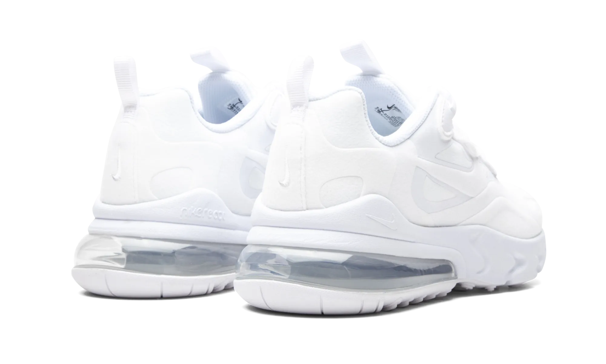 Air Max 270 React "Triple White" multi-color