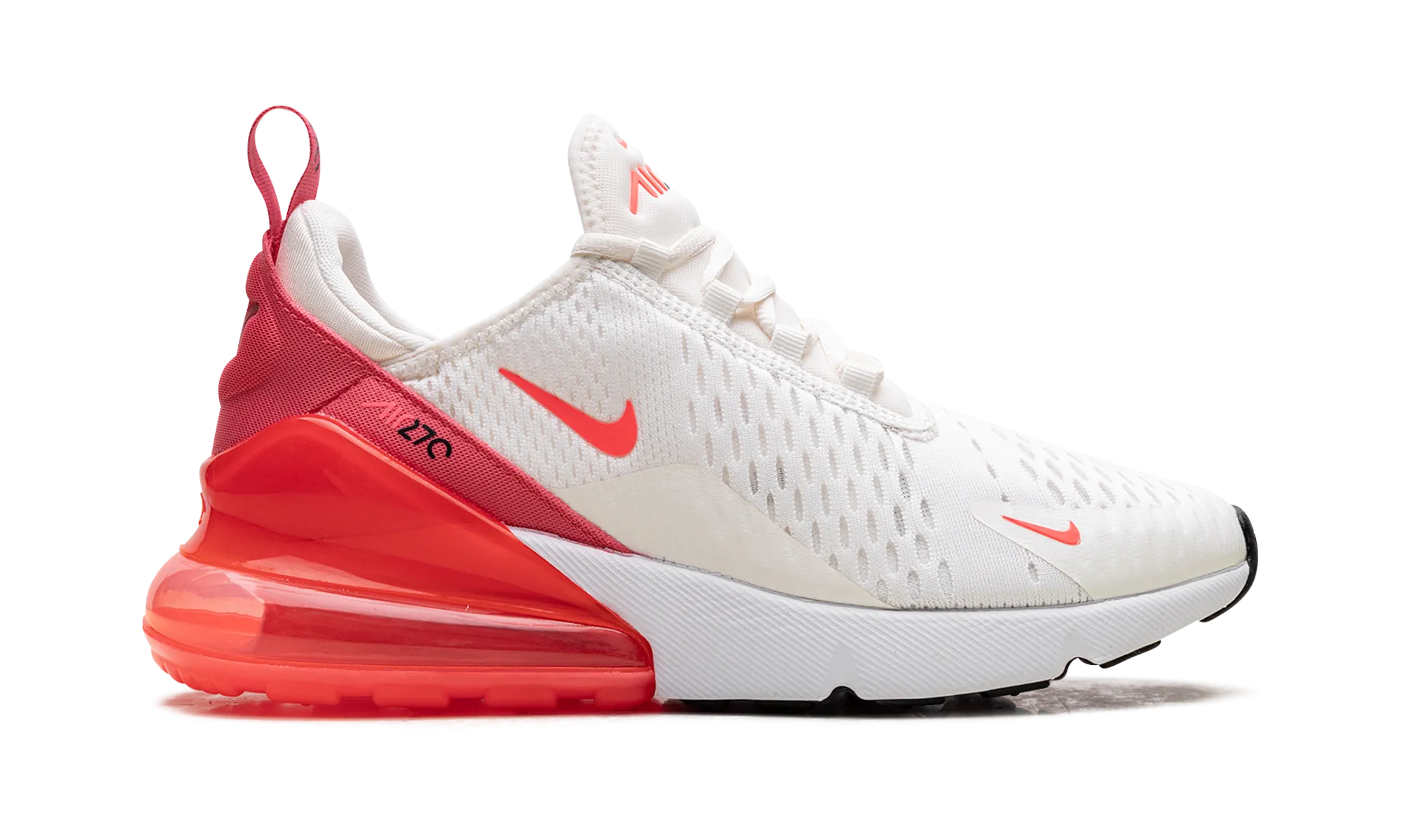 AIR MAX 270 WMNS "Sail Aster Pink White Hot Punch" moisture - management synthetic - upper - durability - strength shoes